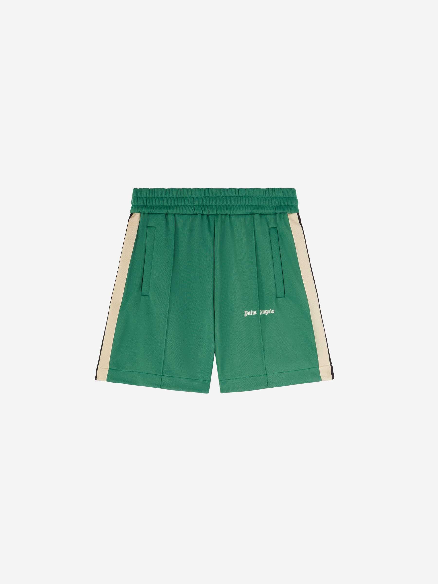 Contrast Stripe Bermuda Shorts Palm angels – Гарантія оригінальності – боковий вид