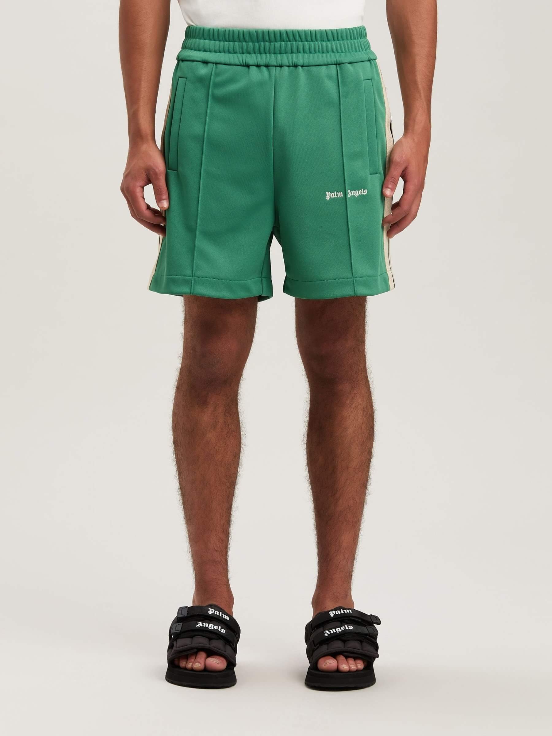 Contrast Stripe Bermuda Shorts Palm angels – Гарантія оригінальності – збільшений вид
