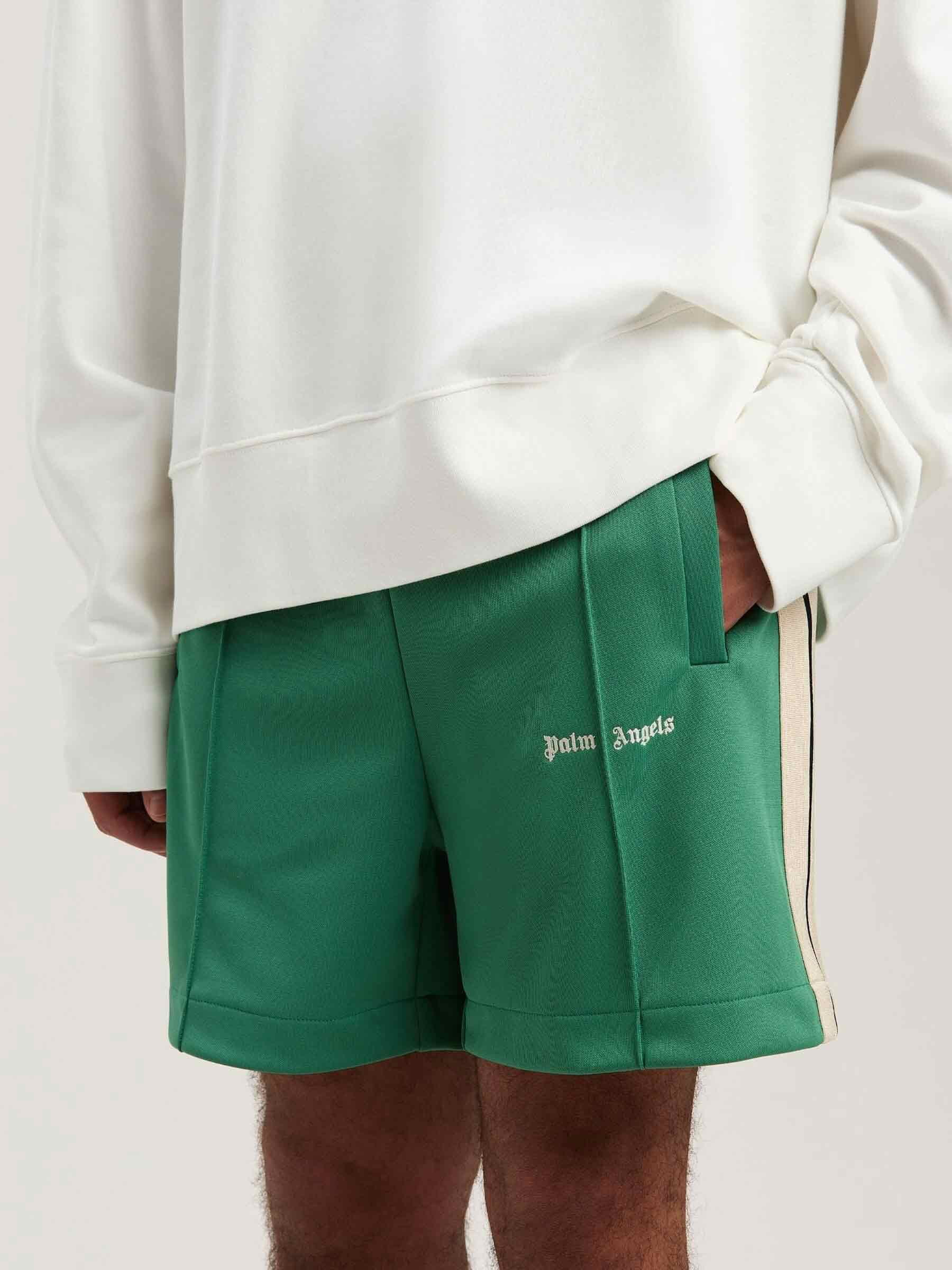Contrast Stripe Bermuda Shorts Palm angels – Гарантія оригінальності – детальний вид