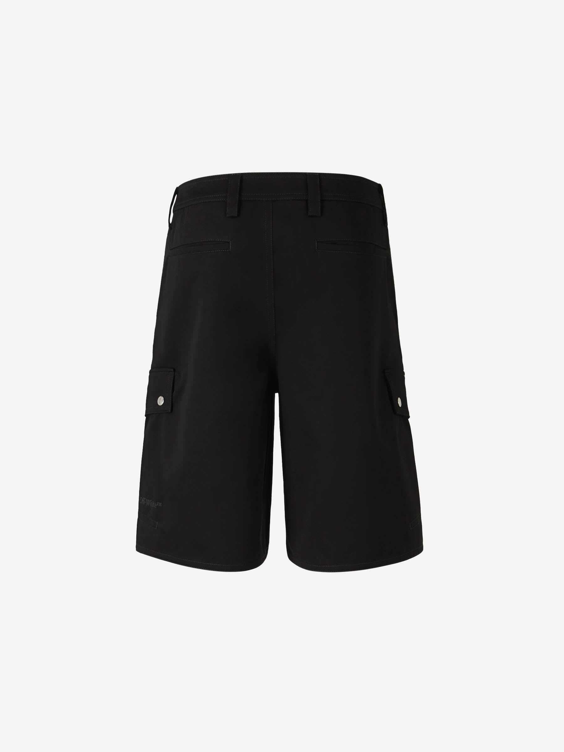 Оригінальна Bermuda Cargo Cotton Off-white – детальний вид