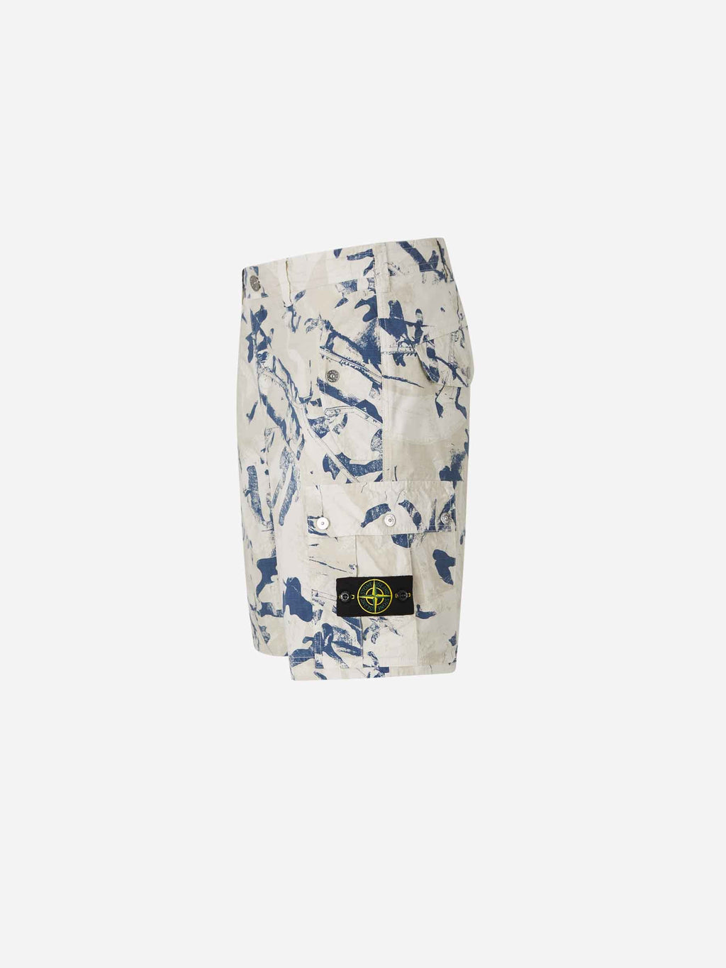 Cotton Cargo Bermuda Shorts Stone island – Гарантія оригінальності – вид ззаду
