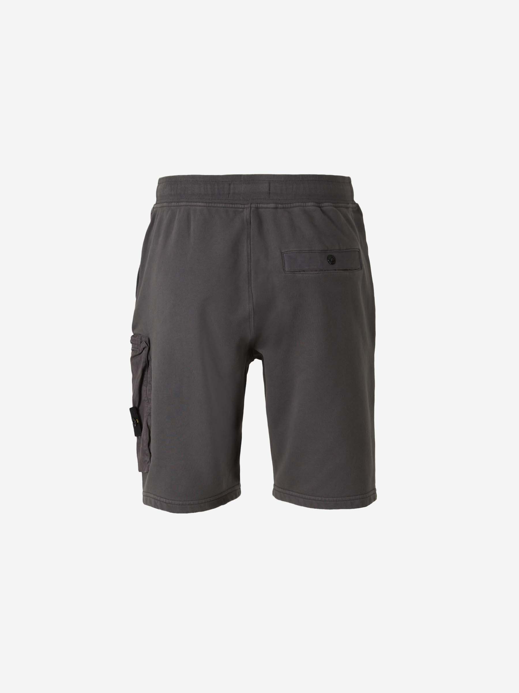 Bermuda Logo Cotton Stone island – Гарантія оригінальності – детальний вид