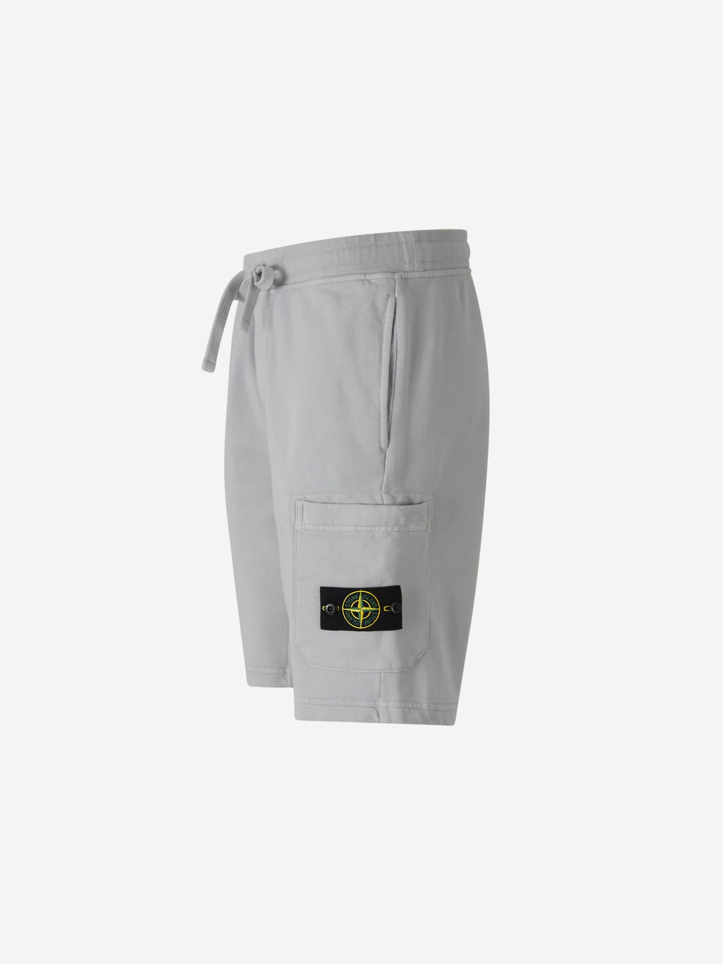 Cotton Fleece Bermuda Shorts Stone island оригінал – Купити в Україні – вид ззаду