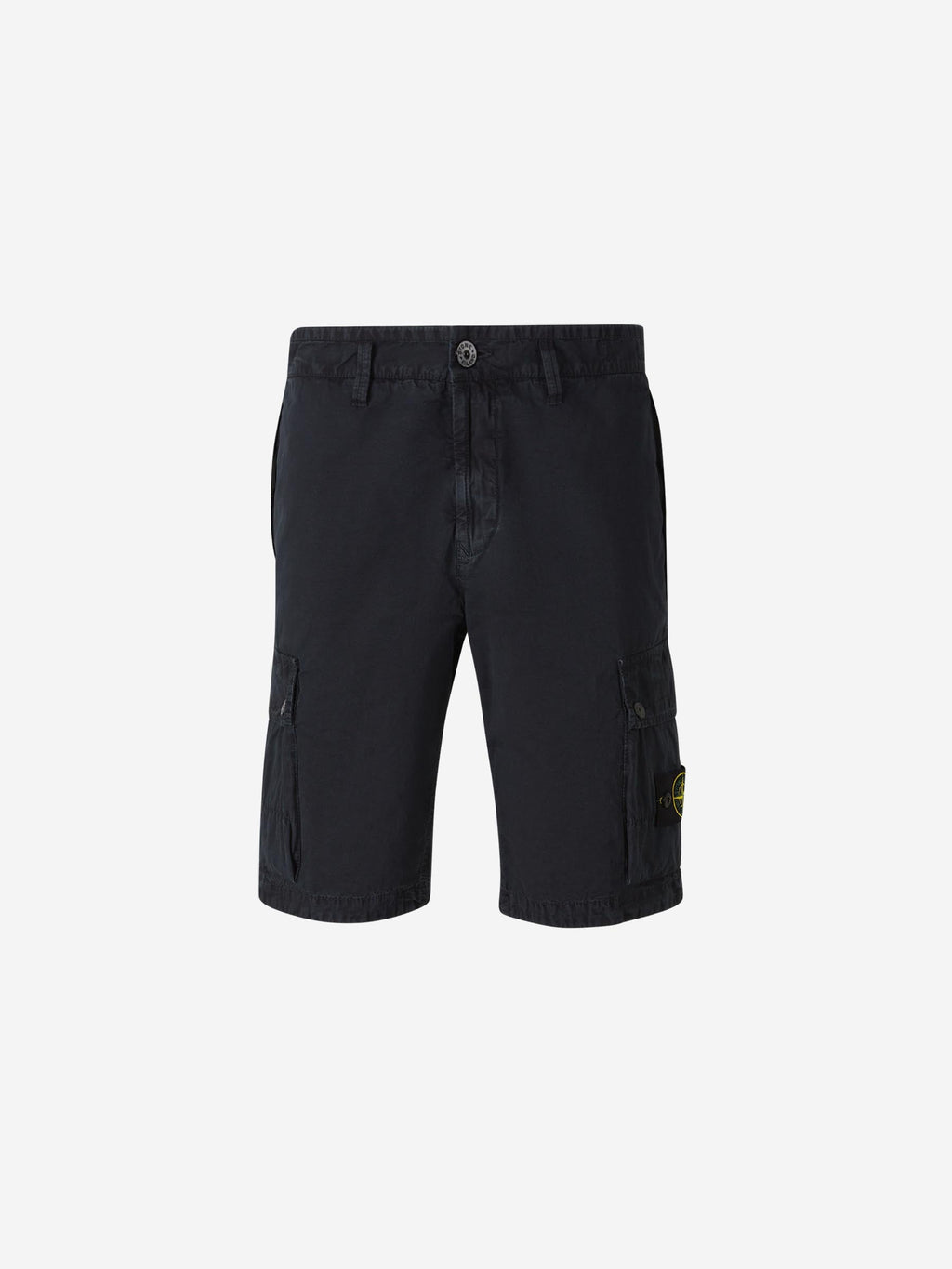 Cotton Cargo Bermuda Shorts Stone island – Гарантія оригінальності – боковий вид