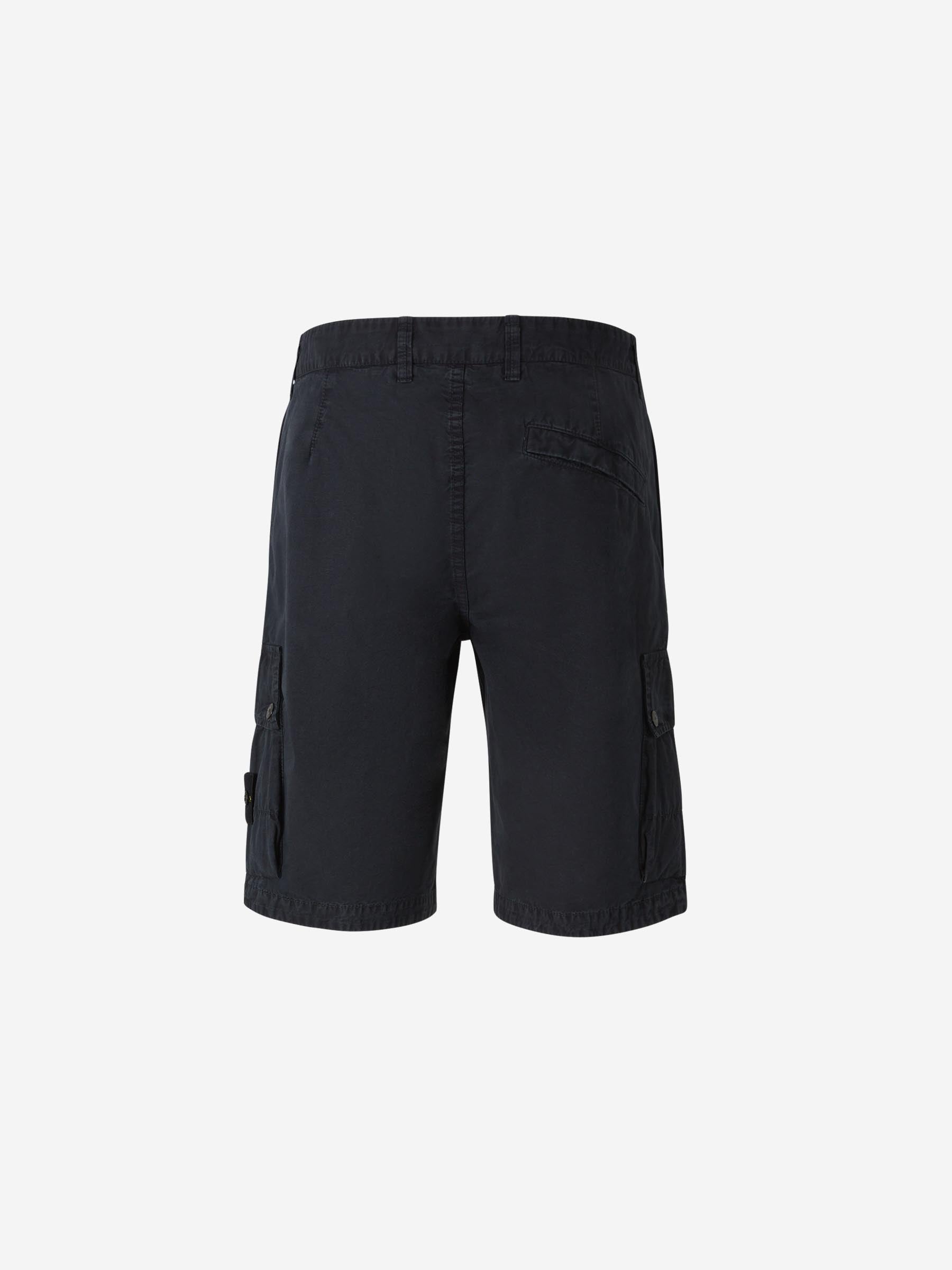 Cotton Cargo Bermuda Shorts Stone island – Гарантія оригінальності – детальний вид