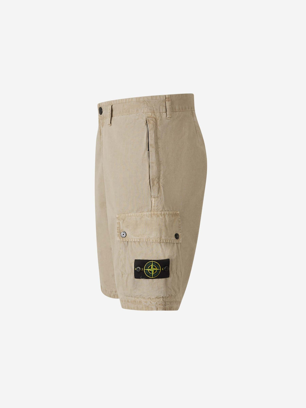 Cotton Cargo Bermuda Shorts Stone island – Гарантія оригінальності – вид ззаду