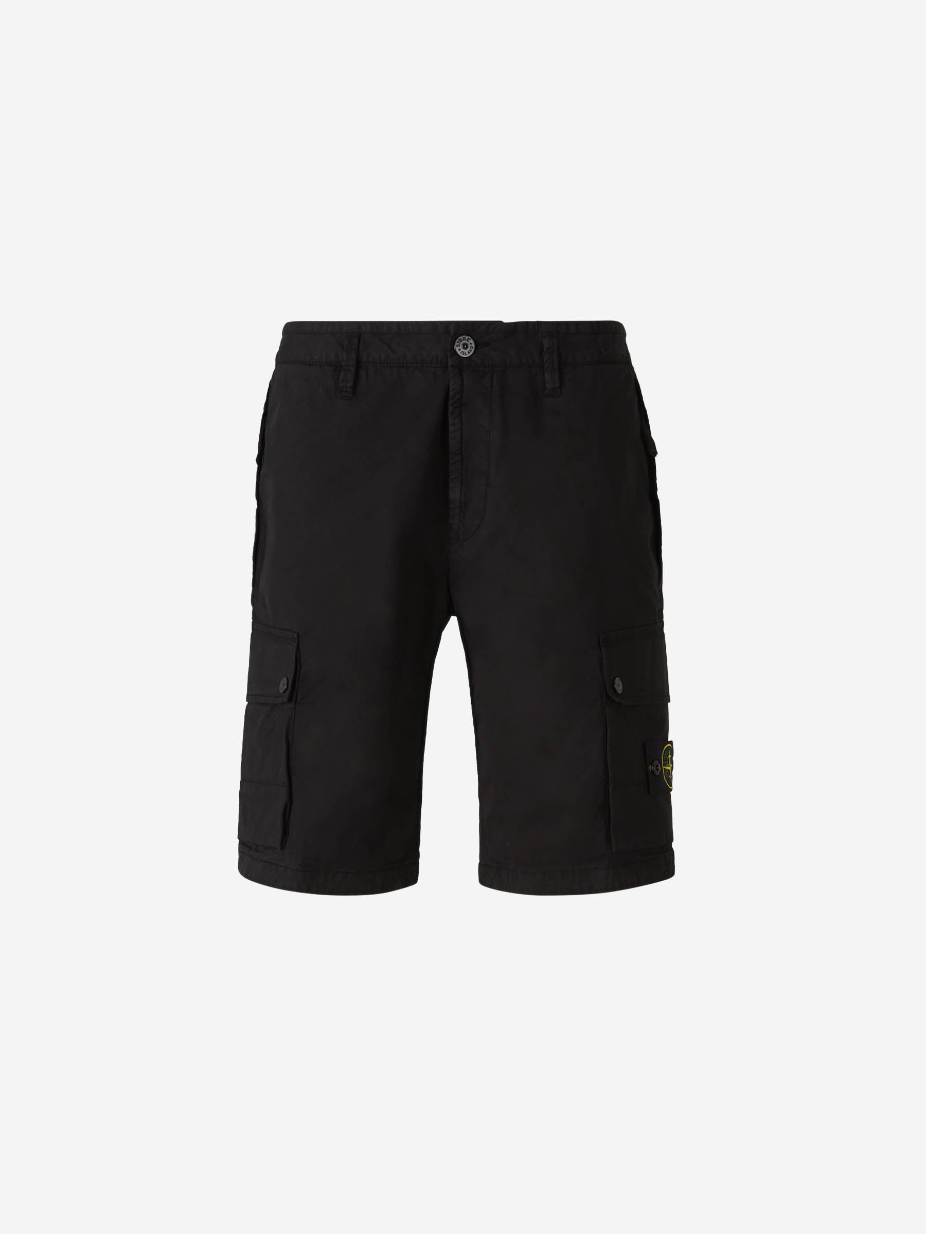 Bermuda Cargo Twill Stone island оригінал – Купити в Україні – боковий вид