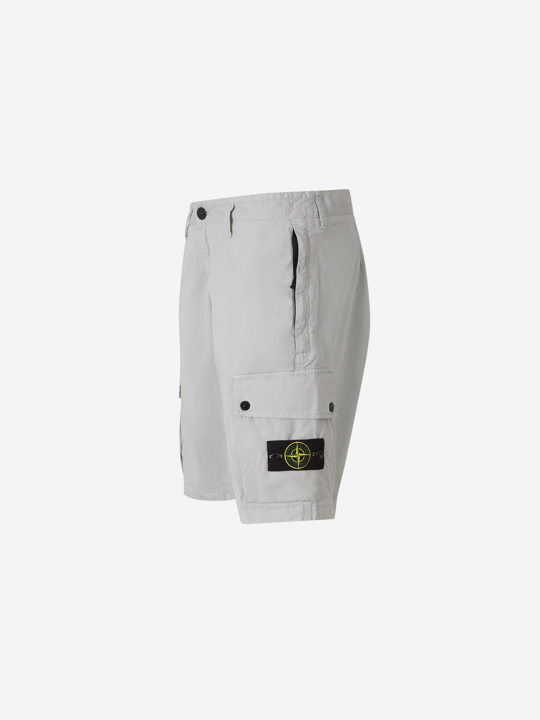 Bermuda Cargo Twill Stone island оригінал – Купити в Україні – вид ззаду