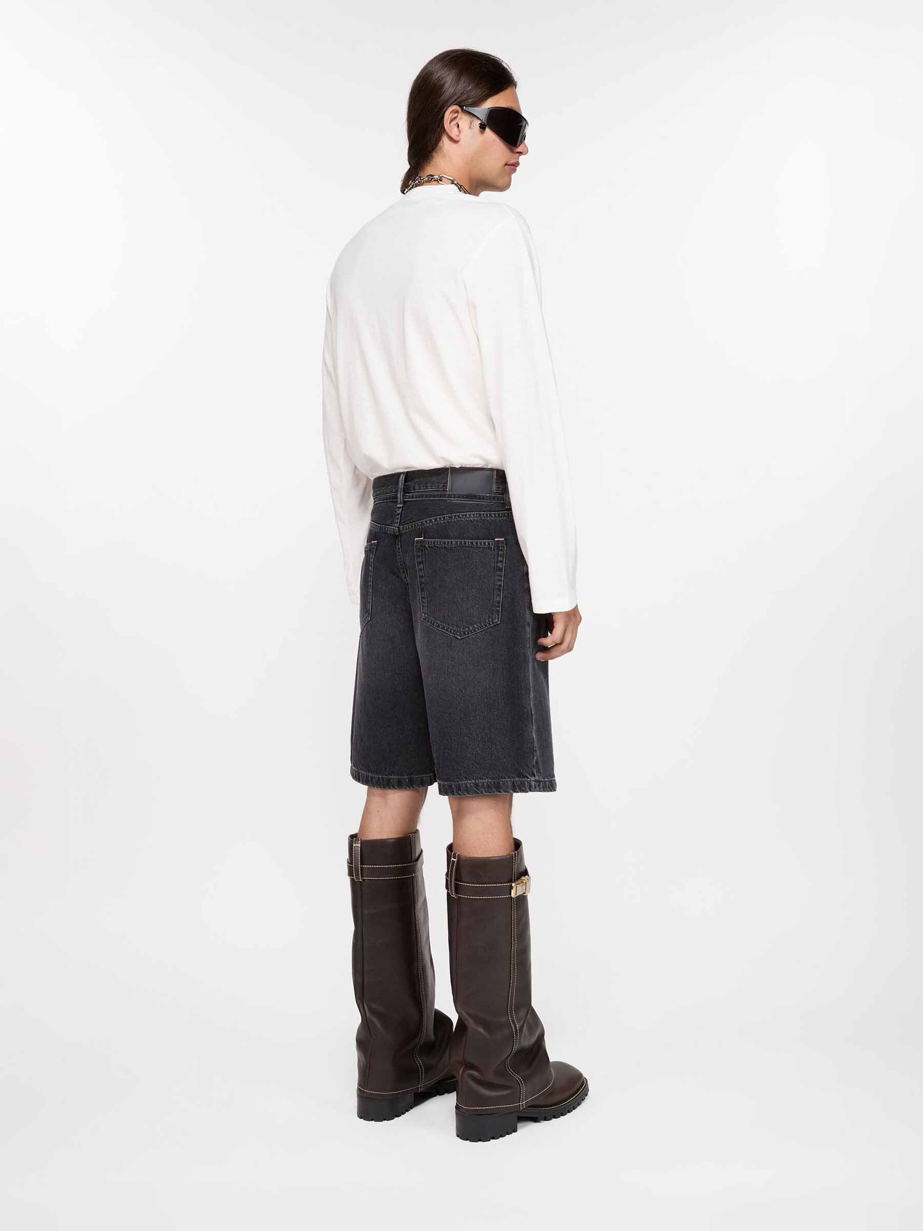 Оригінальна Loose Denim Bermuda Shorts Acne studios – детальний вид