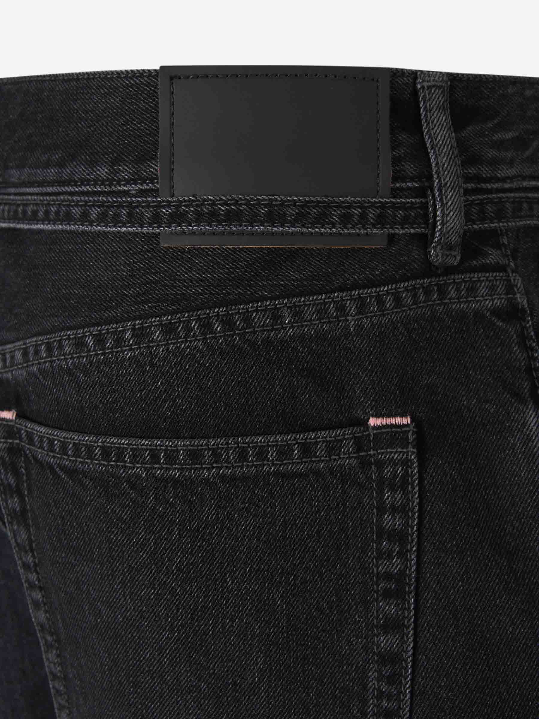 Оригінальна Loose Denim Bermuda Shorts Acne studios – збільшений вид