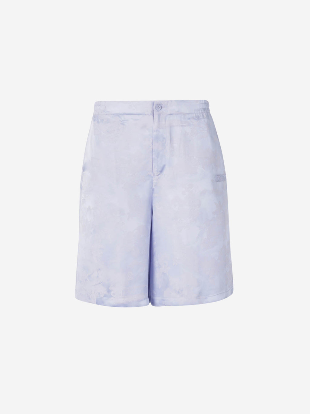 Оригінальна Bermuda Shorts With Jacquard Bowling Off-white – боковий вид
