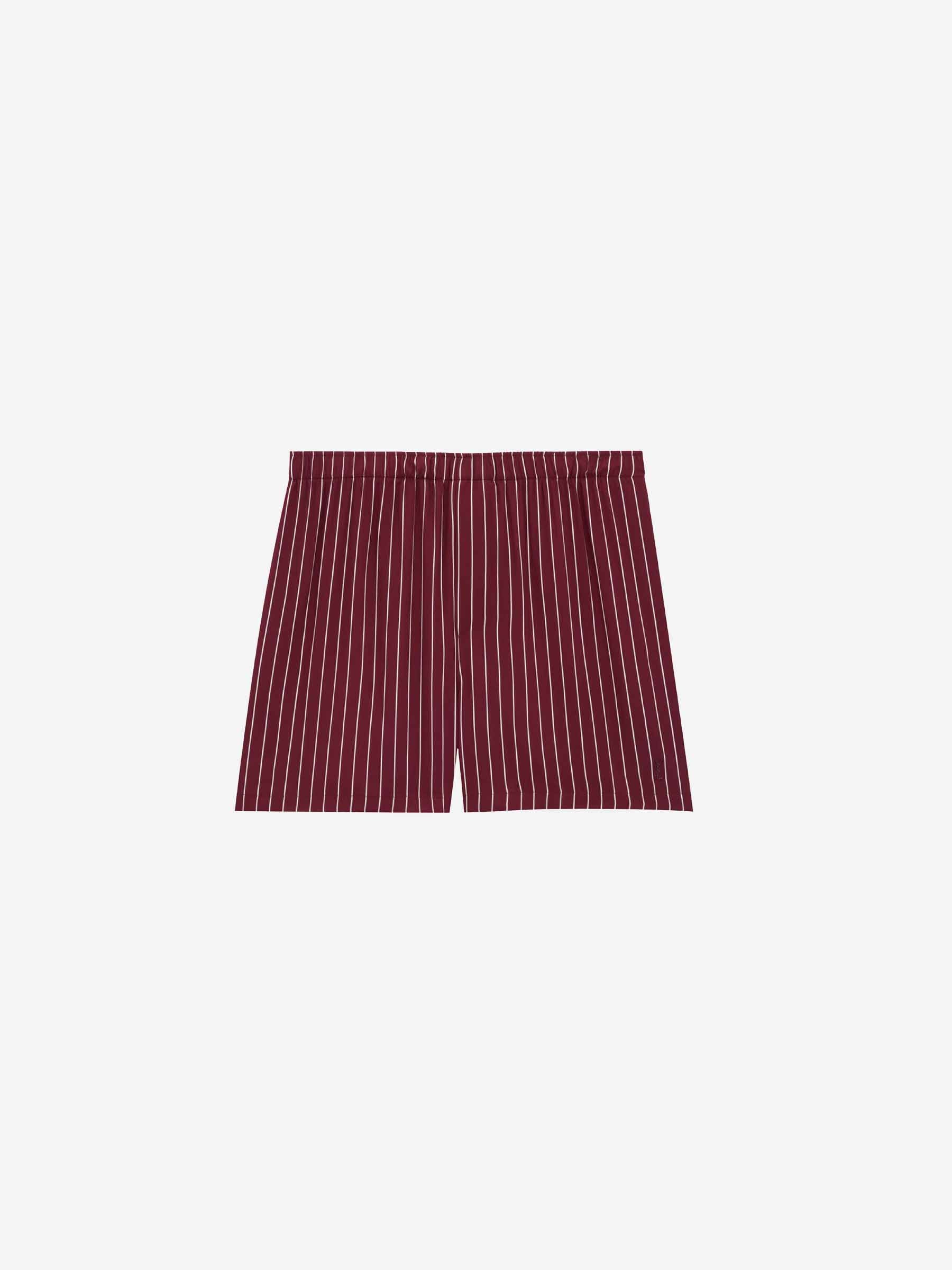 Bermuda Striped Embroidery Saint laurent – Гарантія оригінальності – боковий вид
