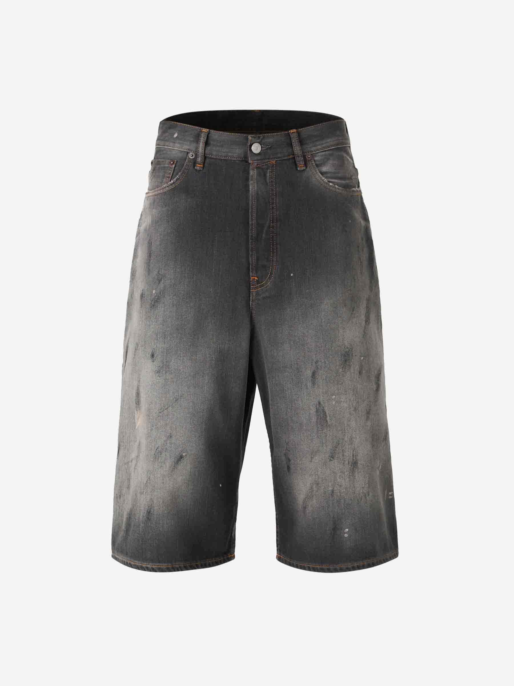 Wide Denim Bermudas Acne studios оригінал – Купити в Україні – боковий вид