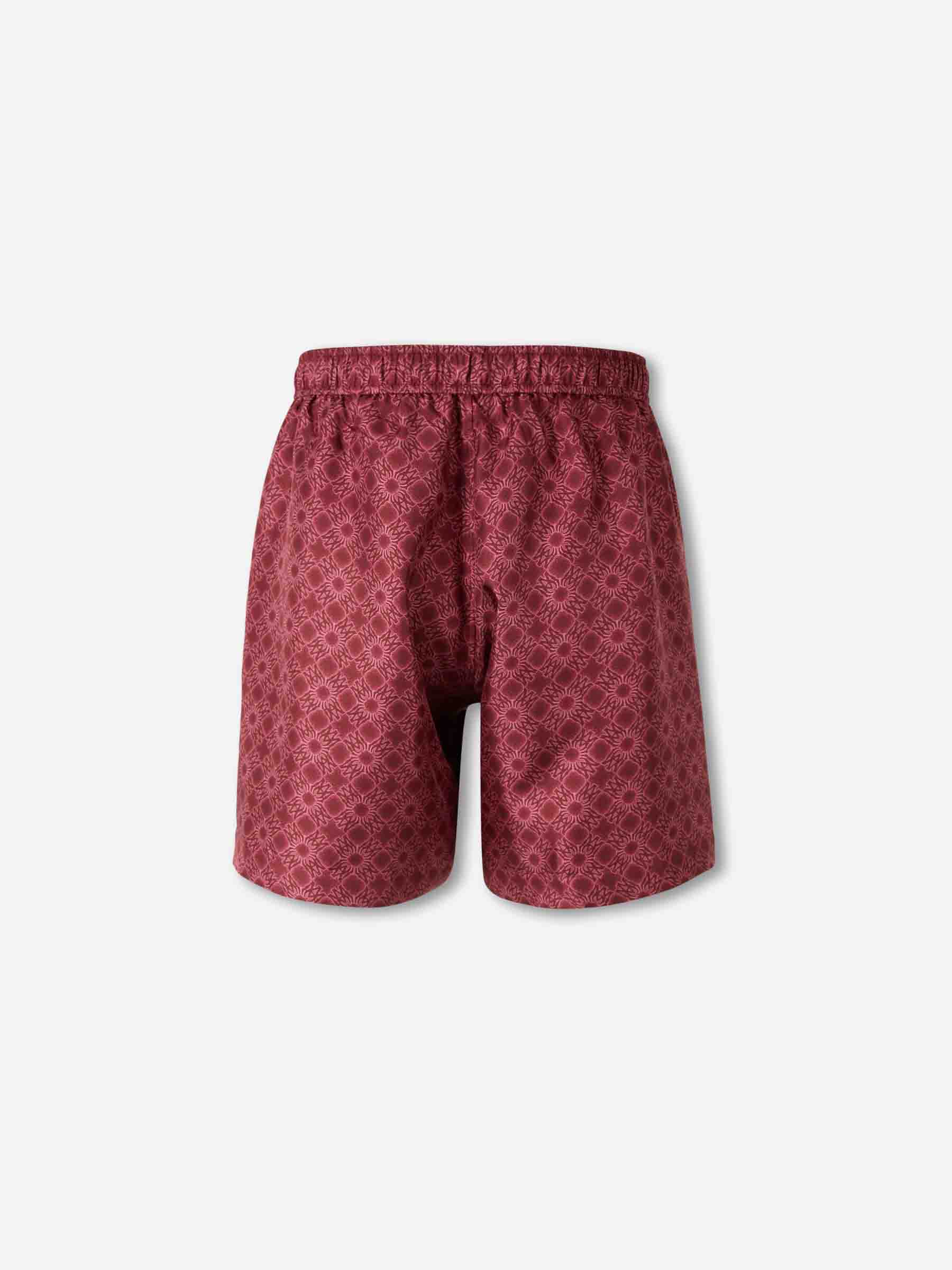 Printed Silk Bermudas Amiri оригінал – Купити в Україні – вид ззаду