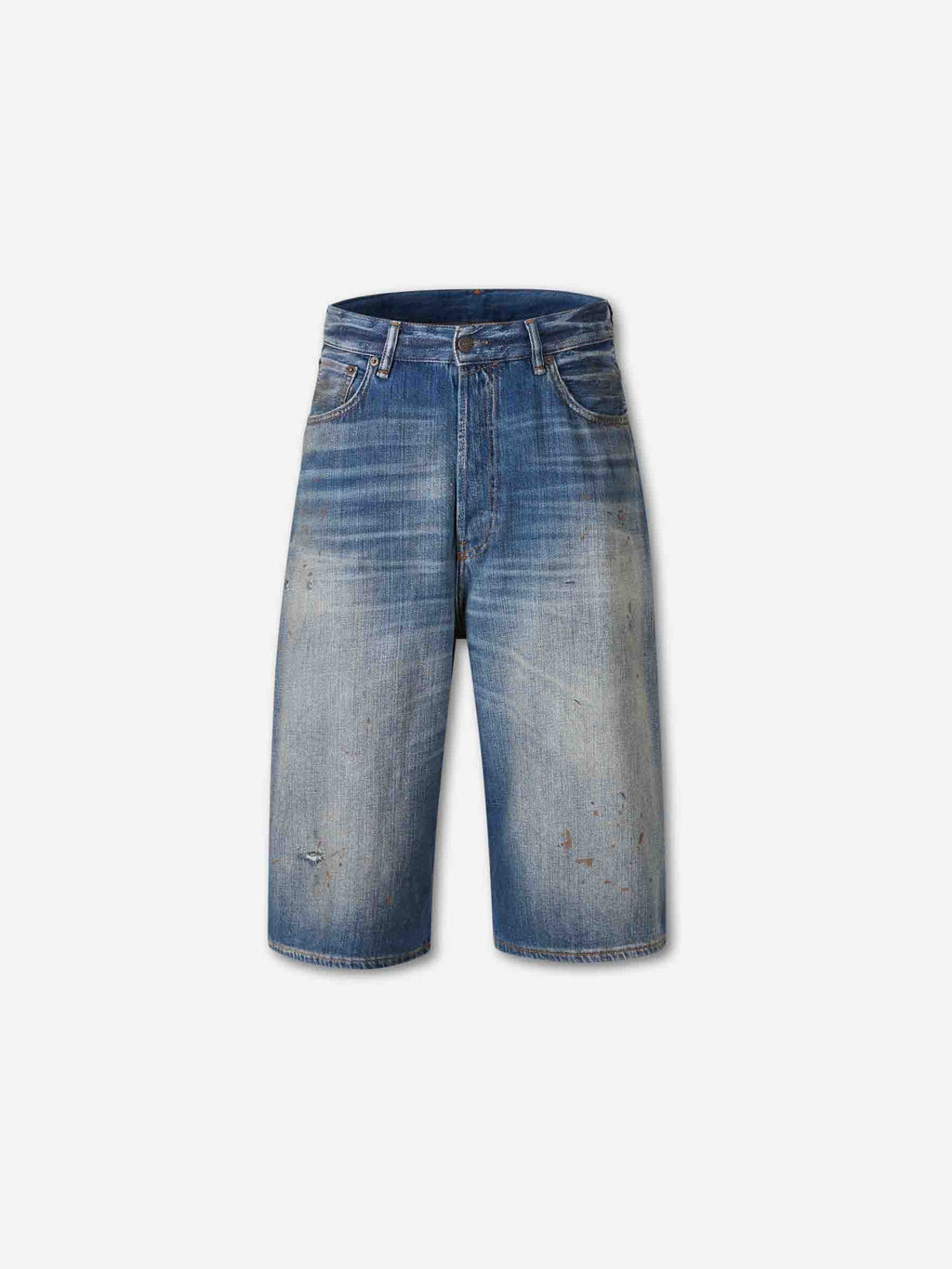 Оригінальна Denim Bermuda Shorts Acne studios – боковий вид