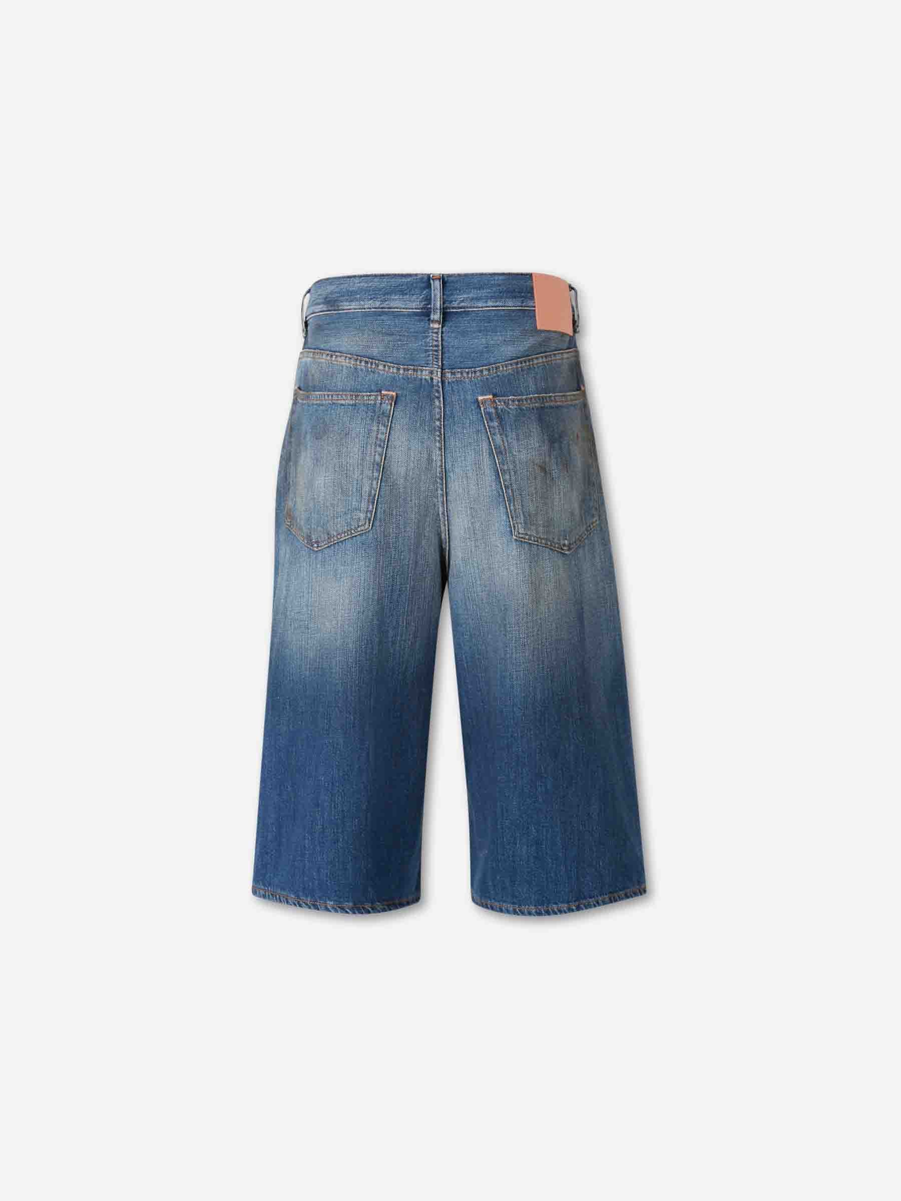 Оригінальна Denim Bermuda Shorts Acne studios – детальний вид