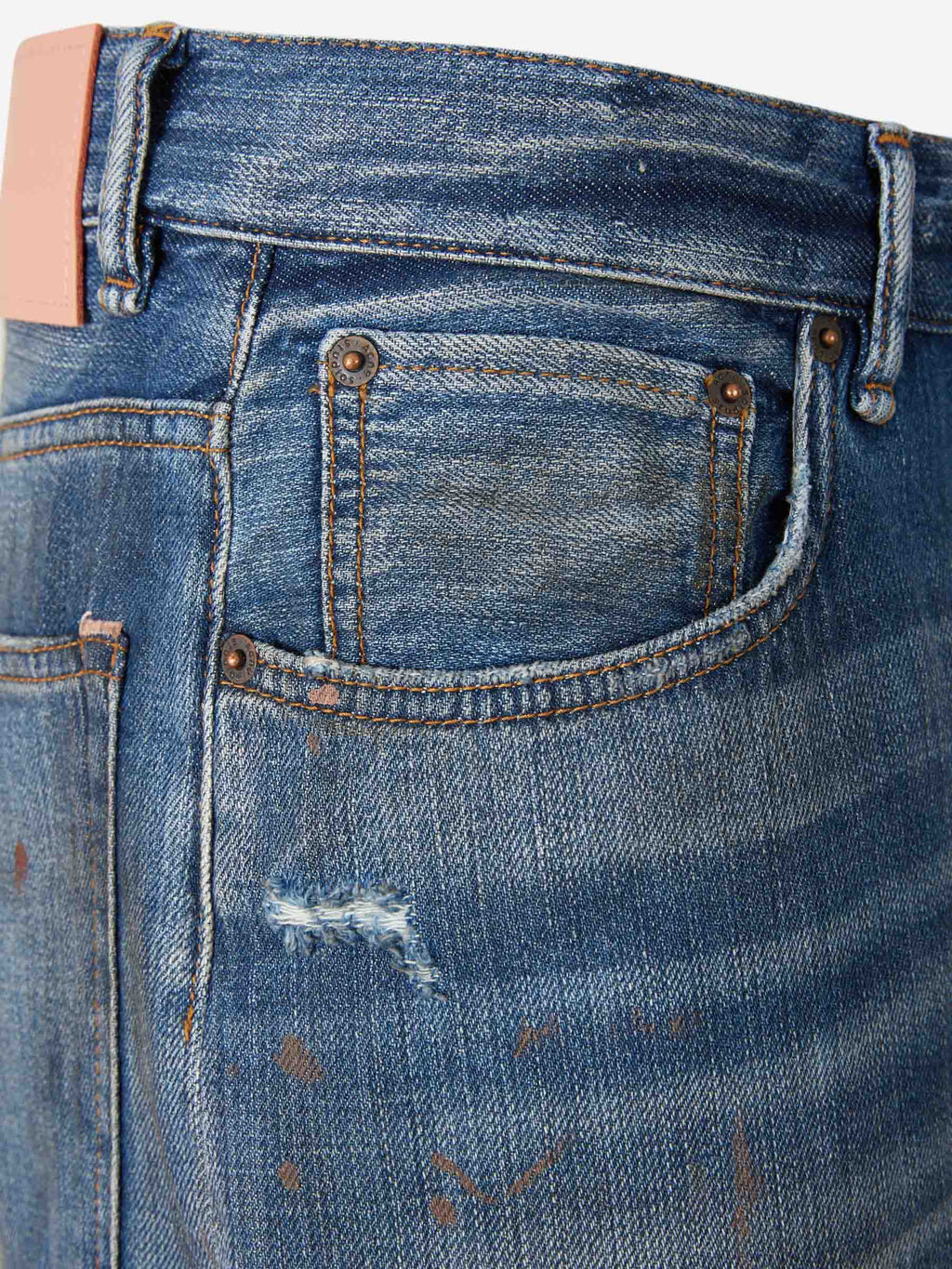 Оригінальна Denim Bermuda Shorts Acne studios – збільшений вид