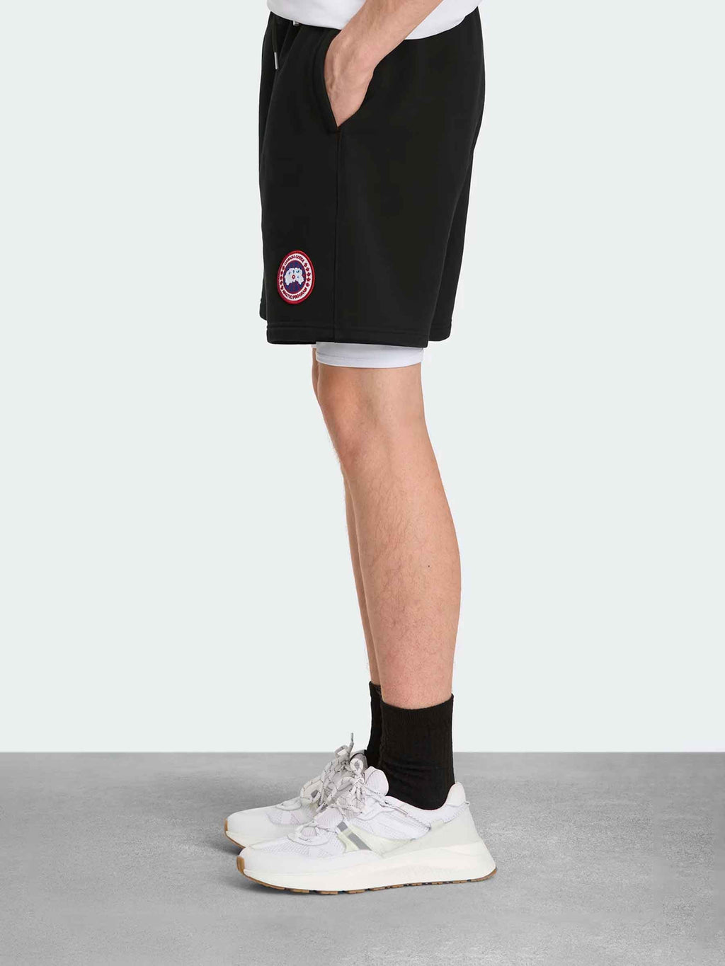 Cotton Fleece Bermuda Shorts Canada goose оригінал – Купити в Україні – детальний вид