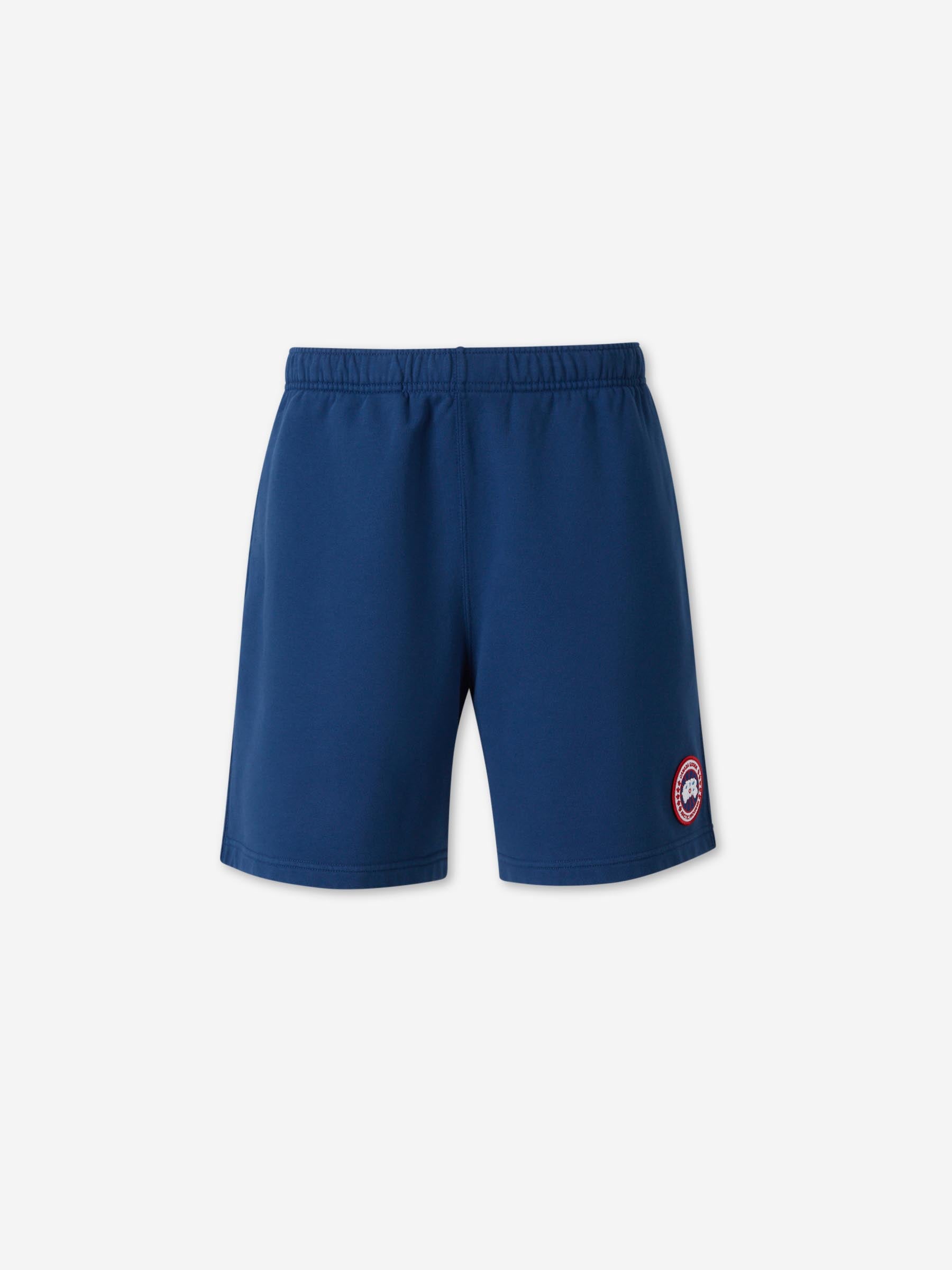 Cotton Fleece Bermuda Shorts Canada goose оригінал – Купити в Україні – боковий вид