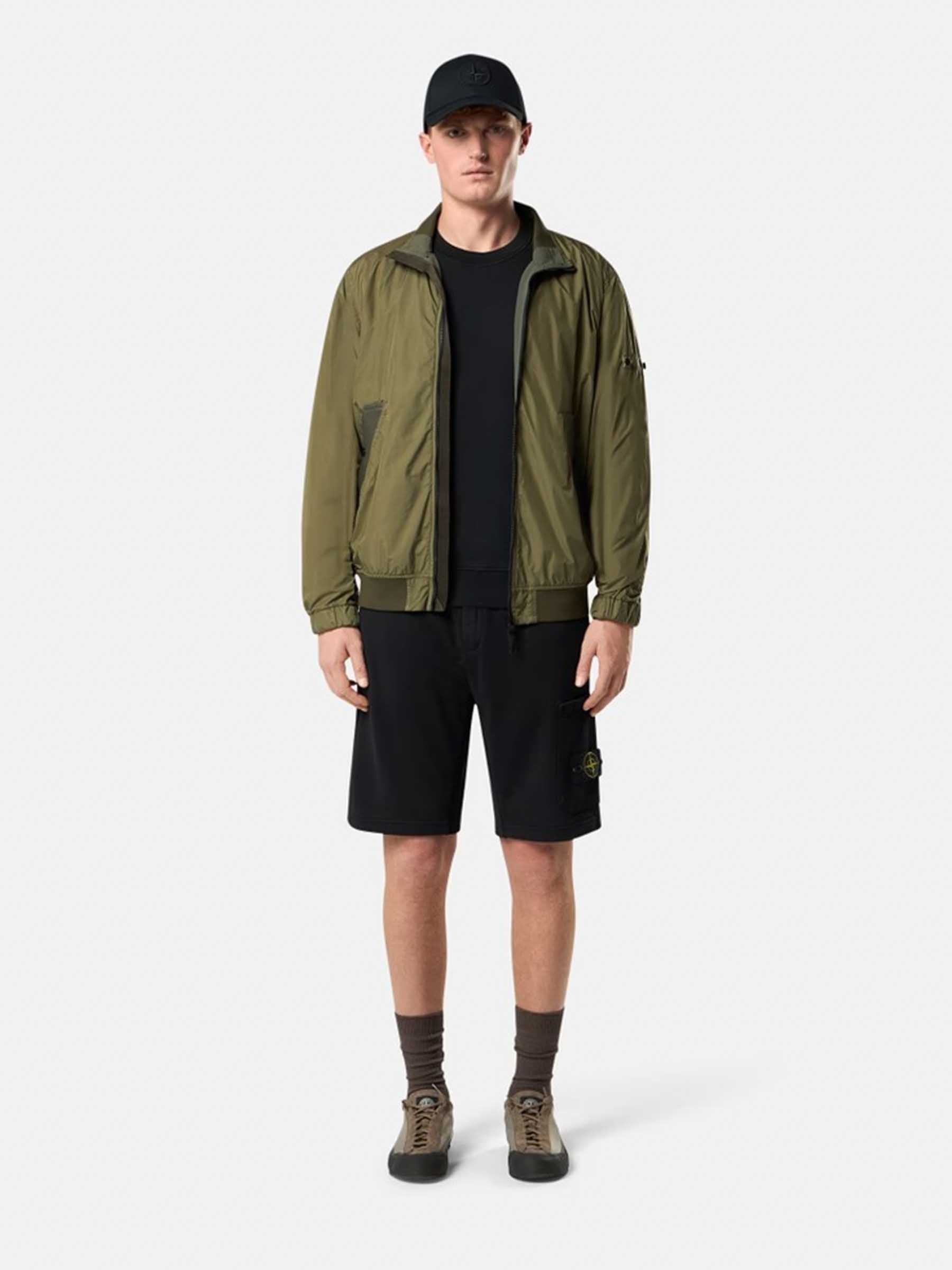 Cotton Bermuda Shorts Stone island оригінал – Купити в Україні – вид ззаду