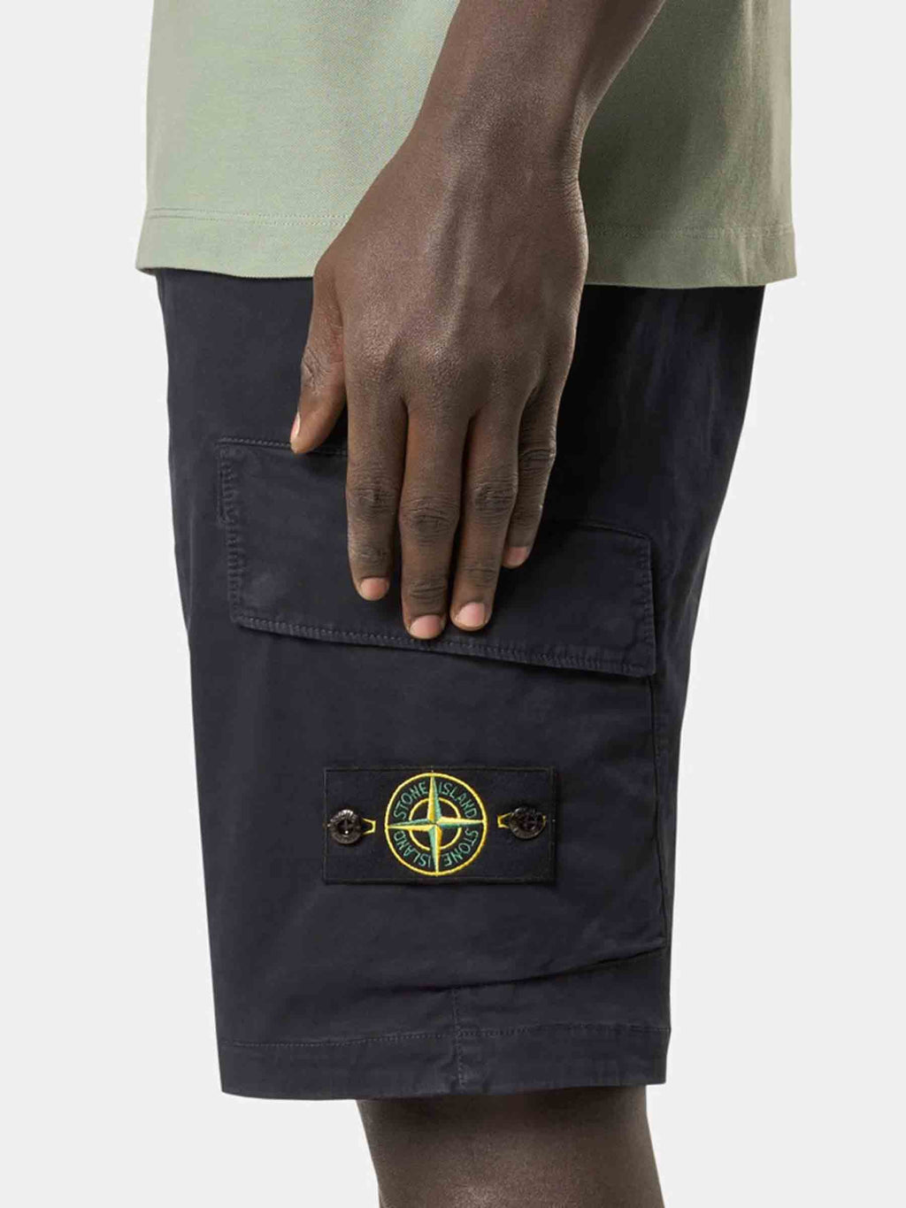 Оригінальна Cotton Cargo Shorts Stone island – збільшений вид