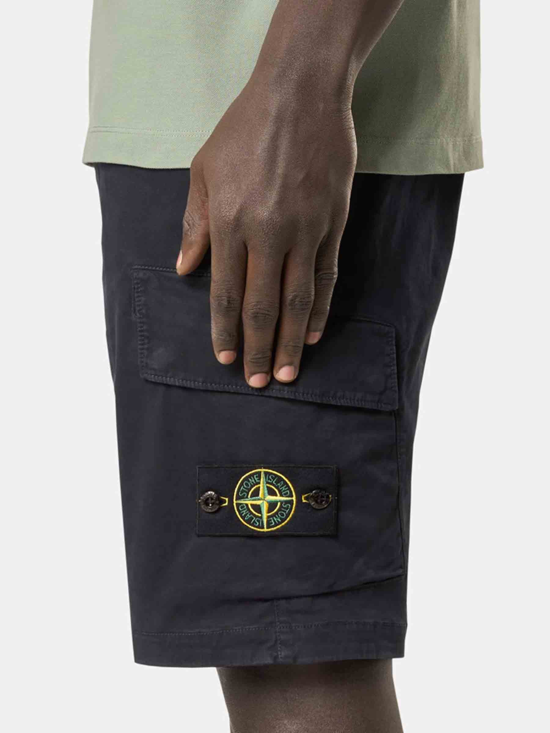 Оригінальна Cotton Cargo Shorts Stone island – збільшений вид