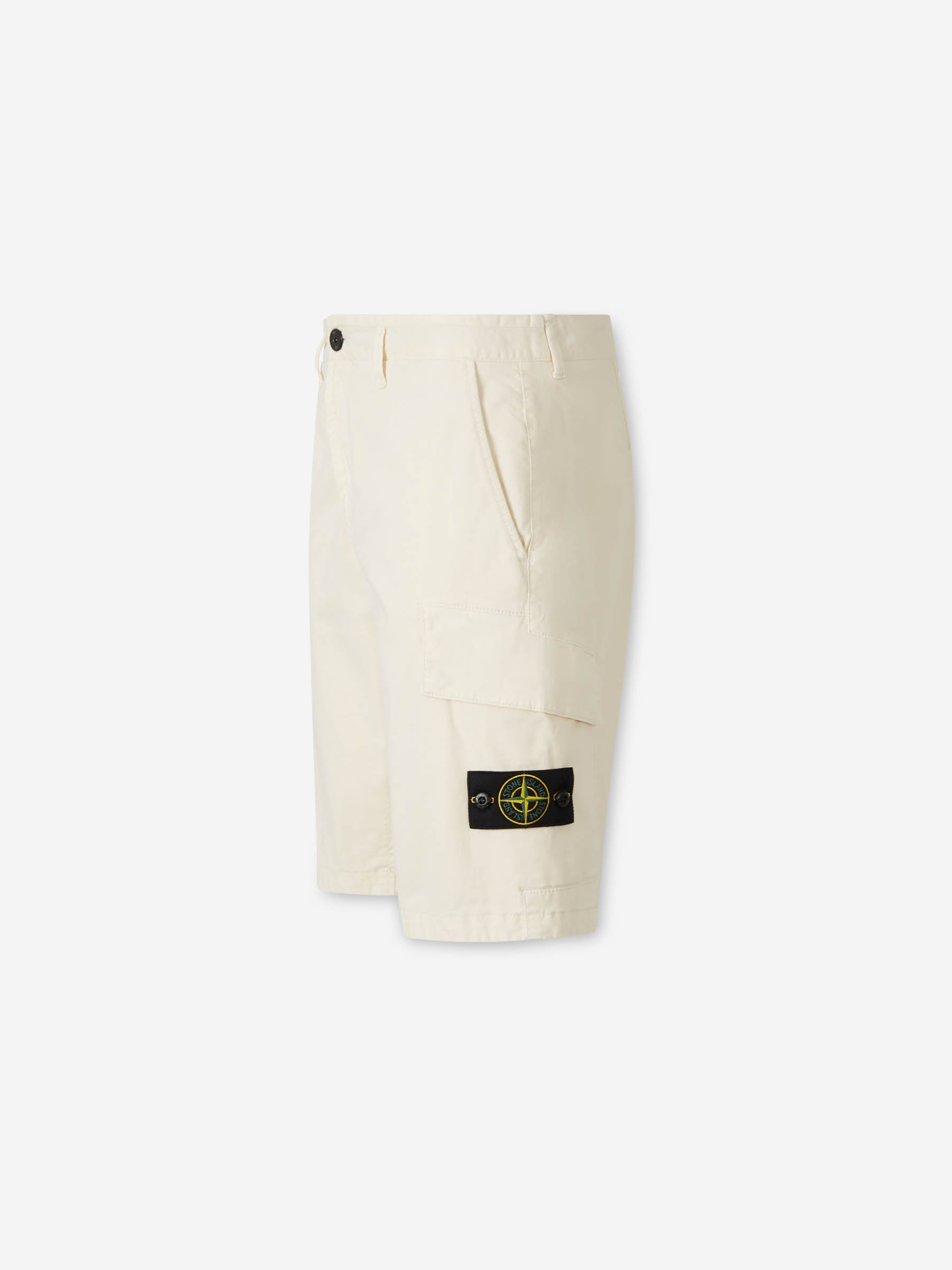 Оригінальна Cotton Cargo Shorts Stone island – вид ззаду
