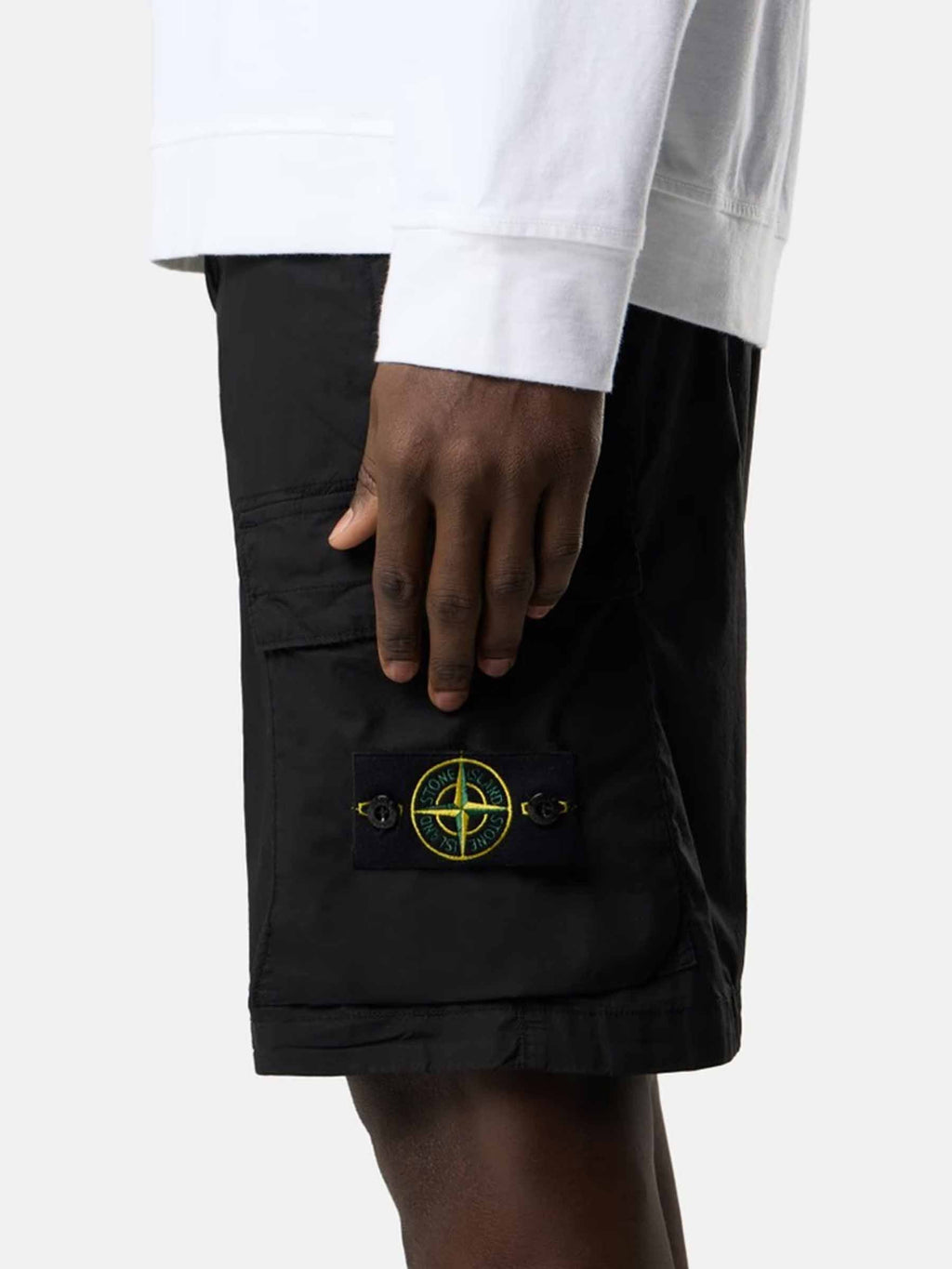 Оригінальна Cotton Cargo Shorts Stone island – збільшений вид