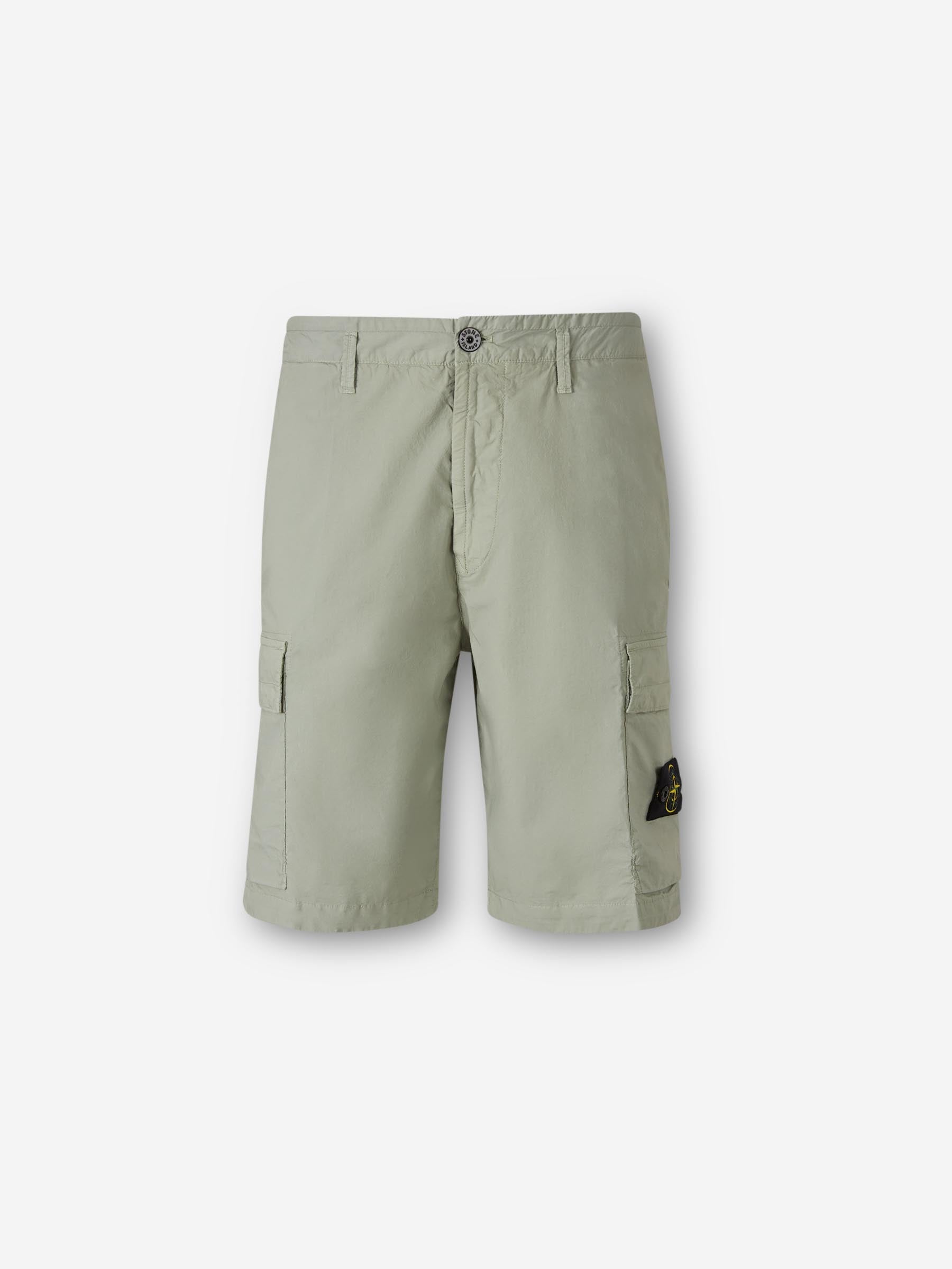 Оригінальна Cotton Cargo Shorts Stone island – боковий вид
