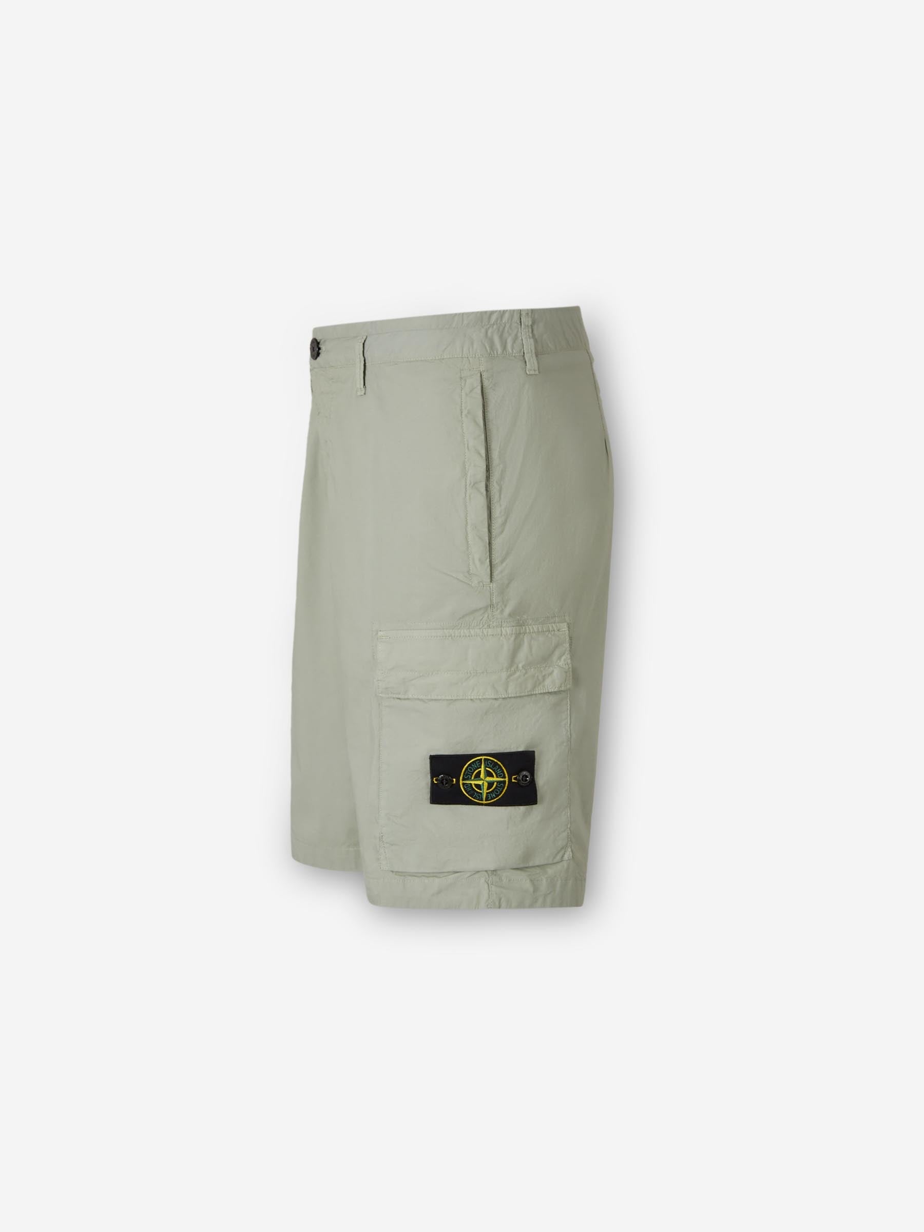Оригінальна Cotton Cargo Shorts Stone island – вид ззаду