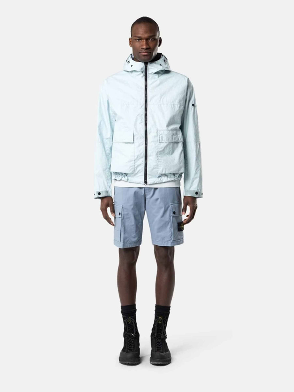Оригінальна Cotton Cargo Shorts Stone island – вид ззаду