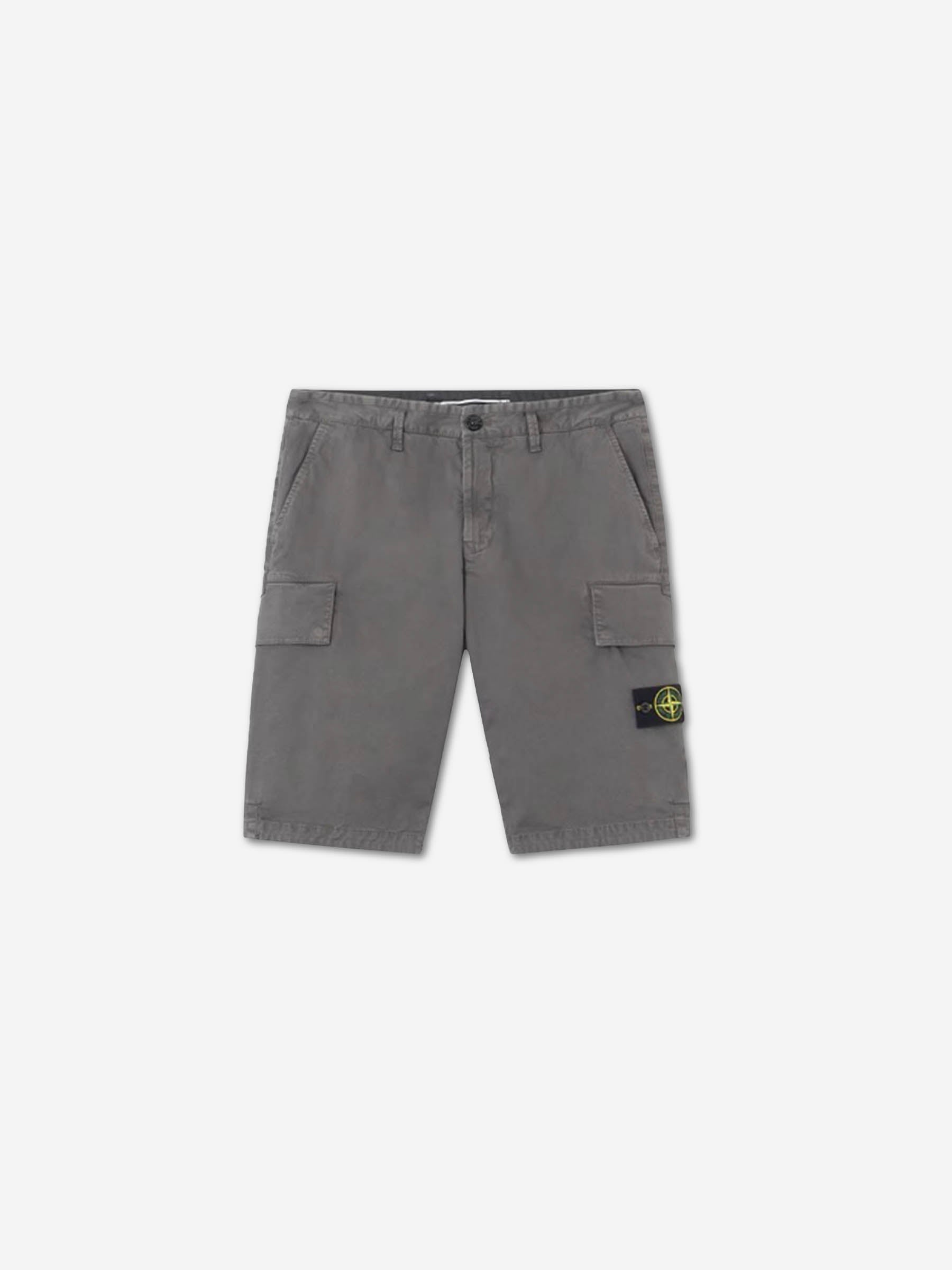 Technical Cargo Bermuda Shorts Stone island оригінал – Купити в Україні – боковий вид