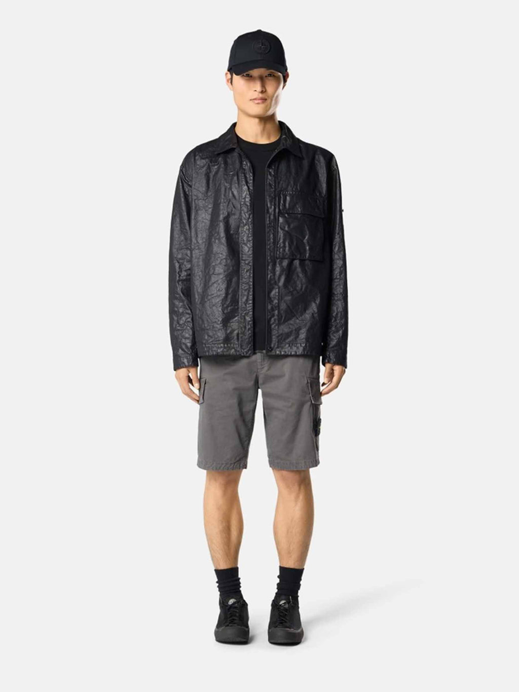 Technical Cargo Bermuda Shorts Stone island оригінал – Купити в Україні – вид ззаду