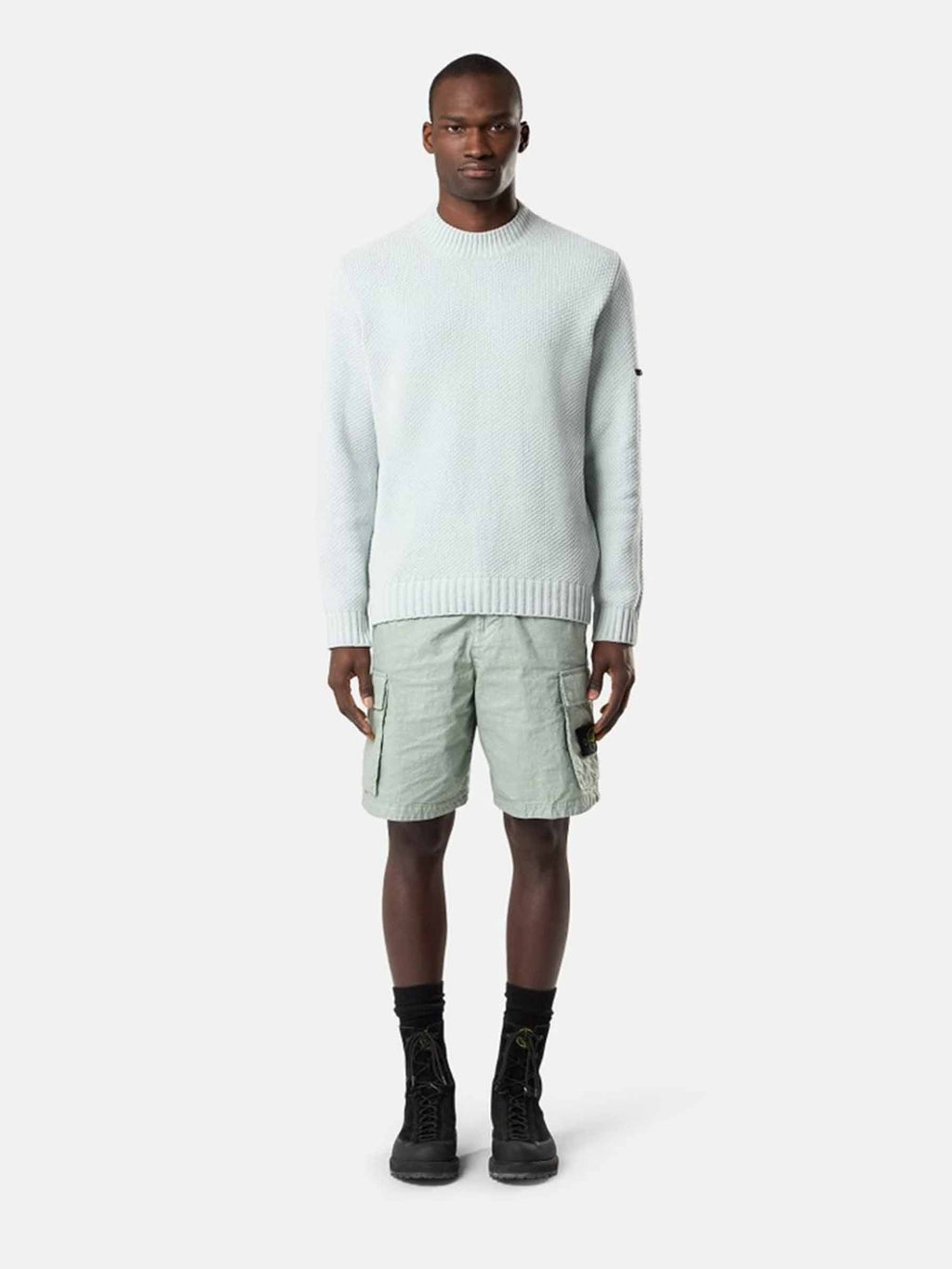 Оригінальна Cotton Cargo Shorts Stone island – вид ззаду