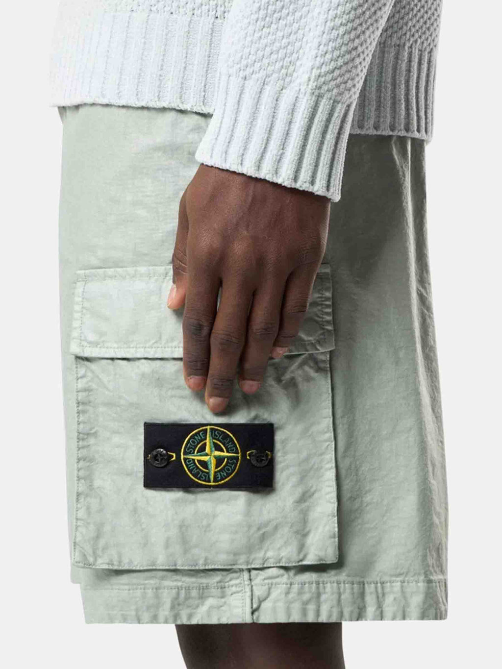 Оригінальна Cotton Cargo Shorts Stone island – збільшений вид