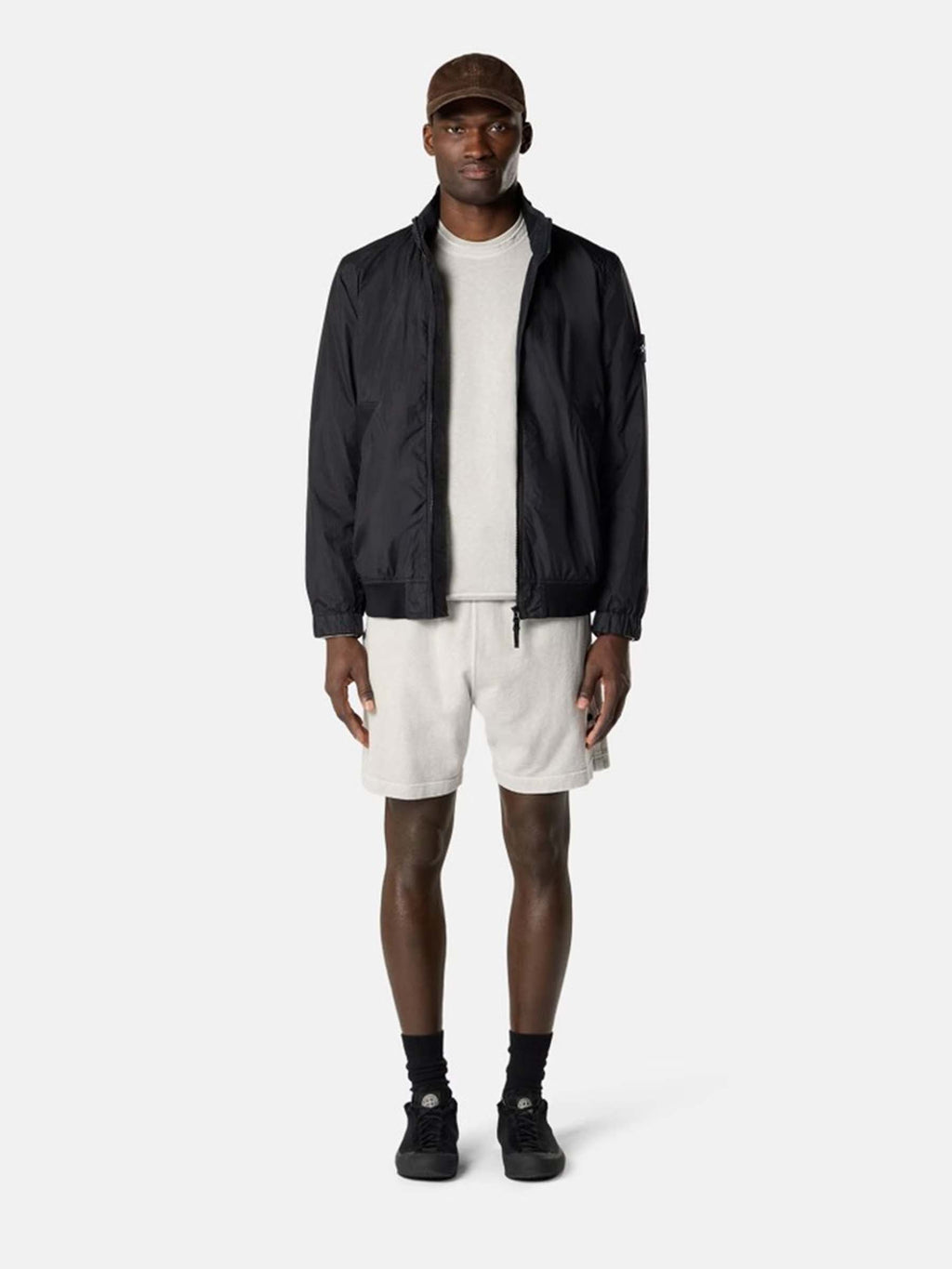 Cotton Bermuda Shorts Stone island оригінал – Купити в Україні – вид ззаду