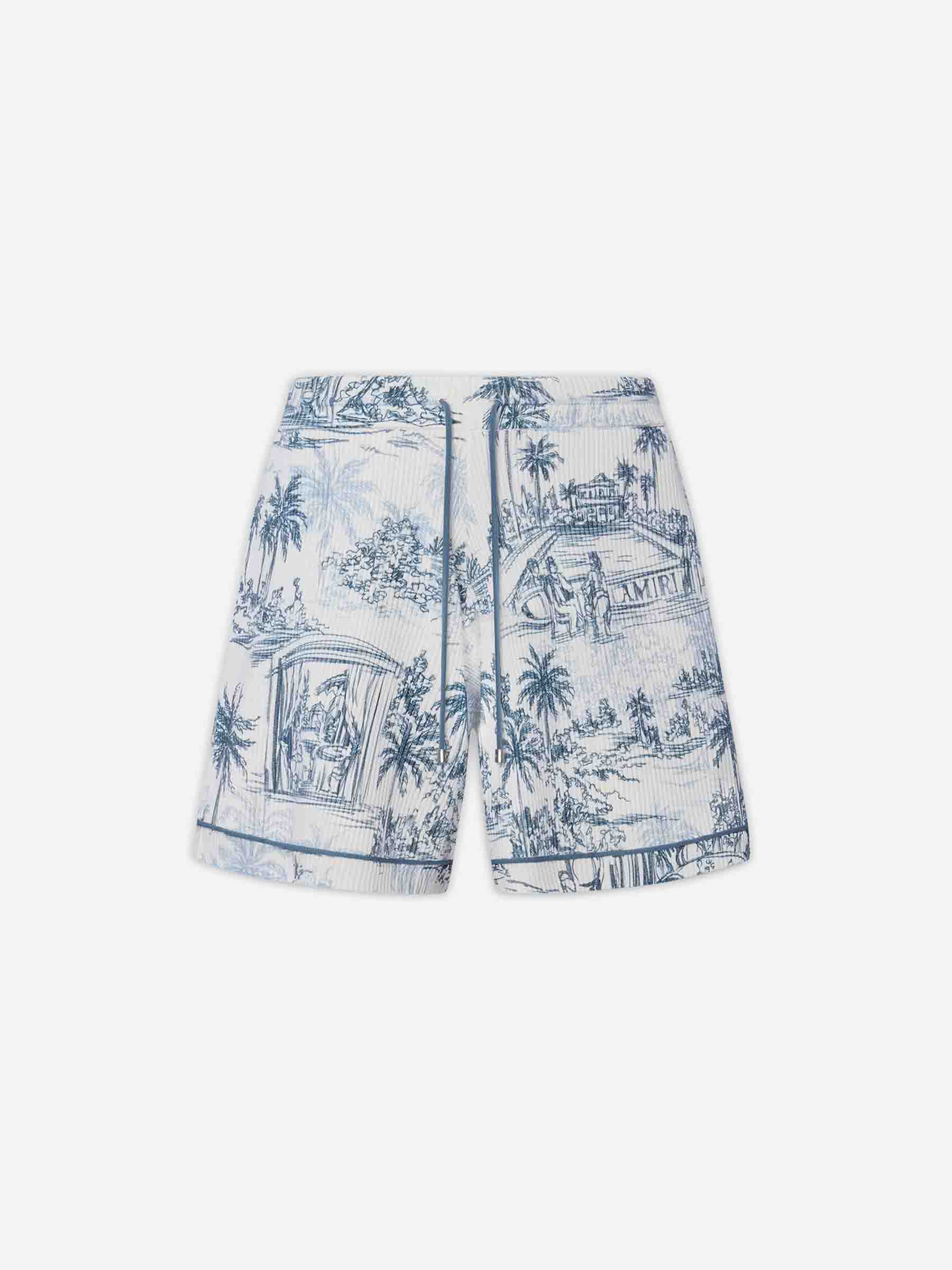 Bermuda Shorts With Palm Tree Motif Amiri – Гарантія оригінальності – боковий вид