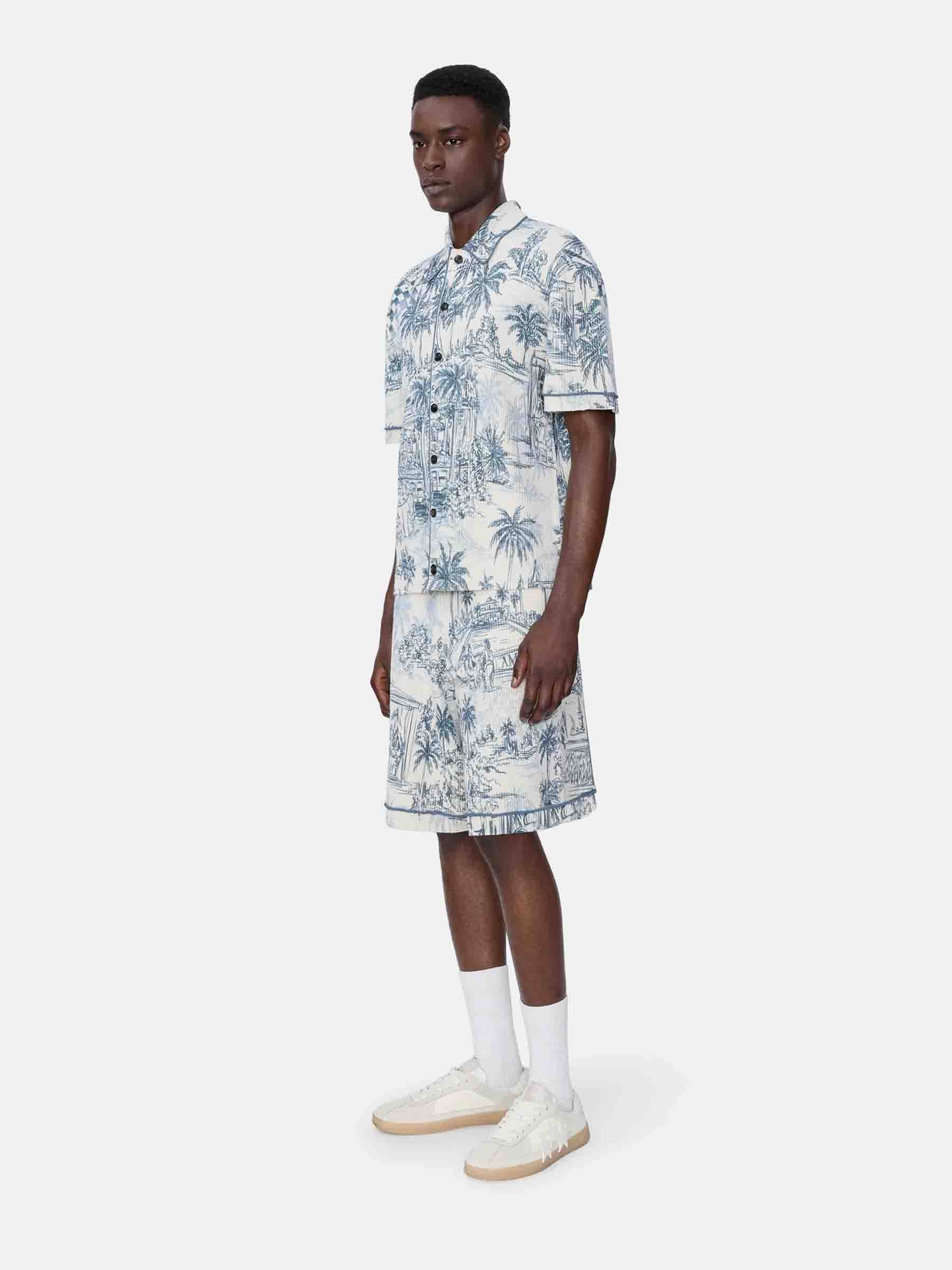 Bermuda Shorts With Palm Tree Motif Amiri – Гарантія оригінальності – детальний вид