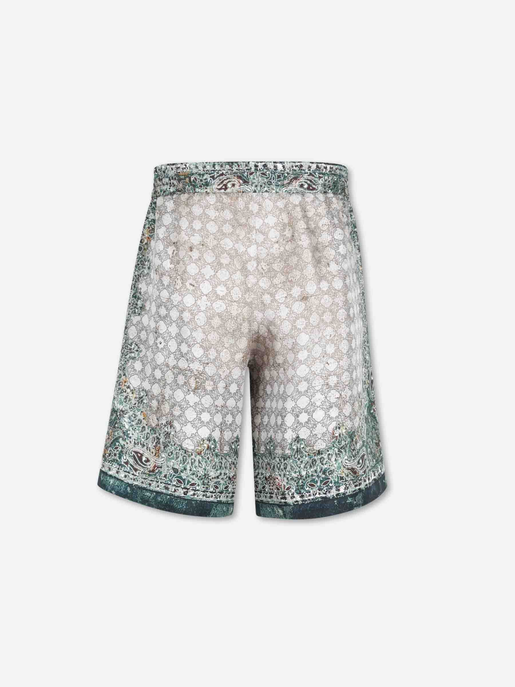 Printed Casual Bermuda Shorts Amiri – Гарантія оригінальності – вид ззаду
