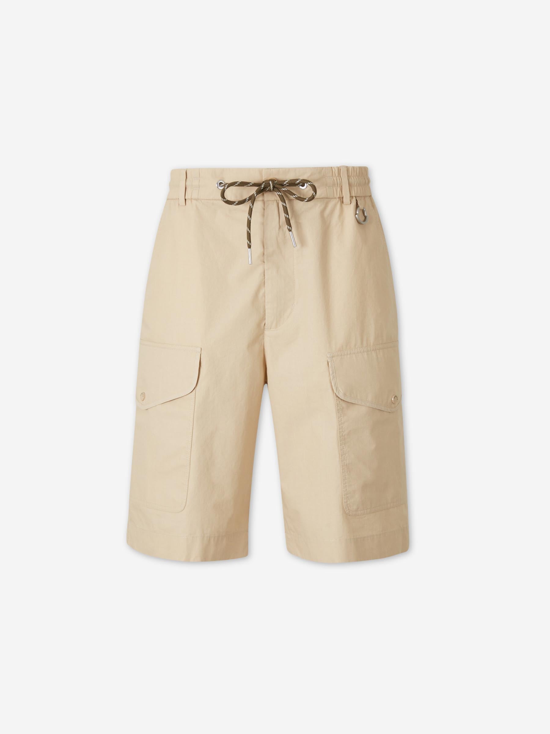 Bermuda Shorts Cargo Moncler – Гарантія оригінальності – боковий вид