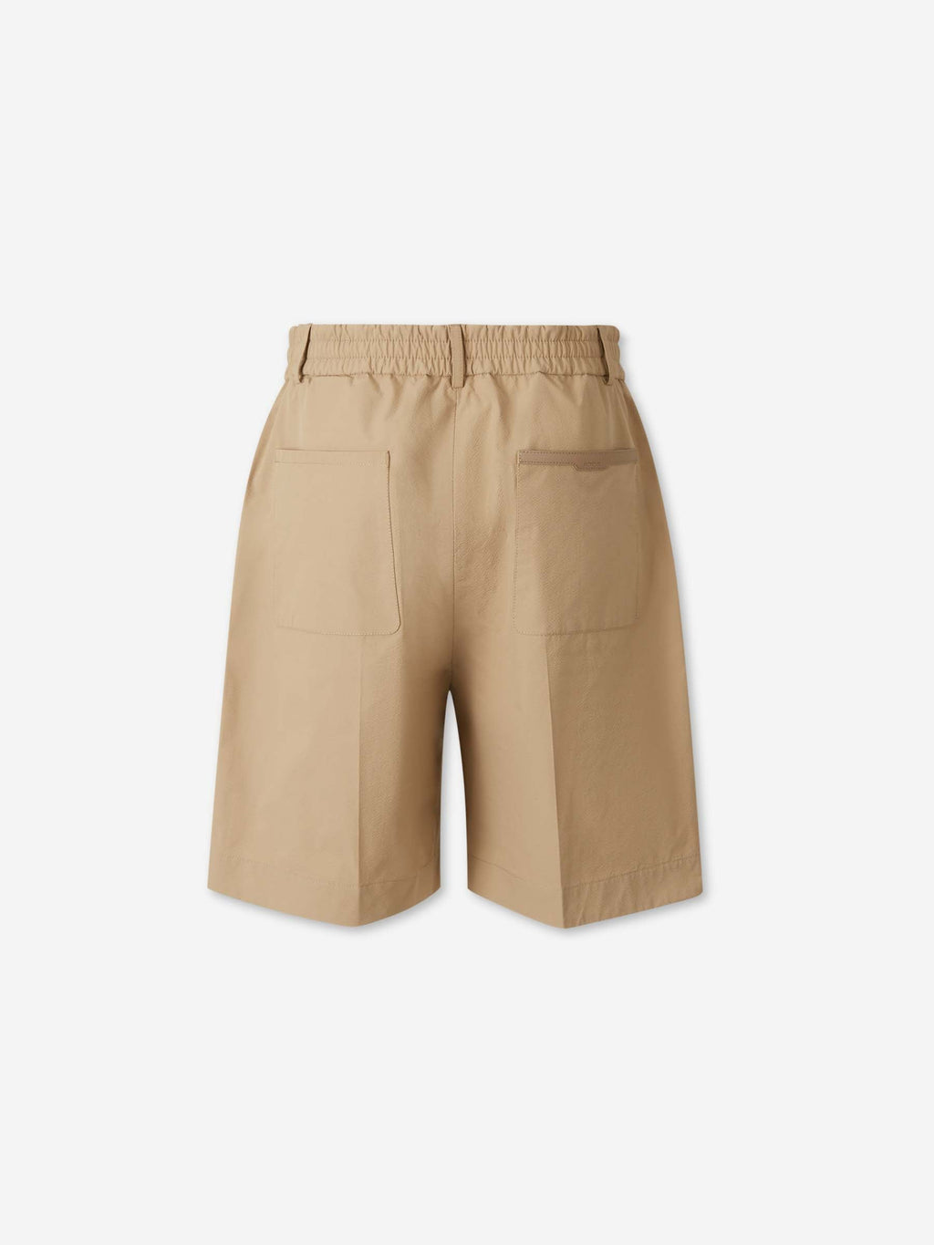 Seersucker Bermuda Shorts Moncler – Гарантія оригінальності – вид ззаду