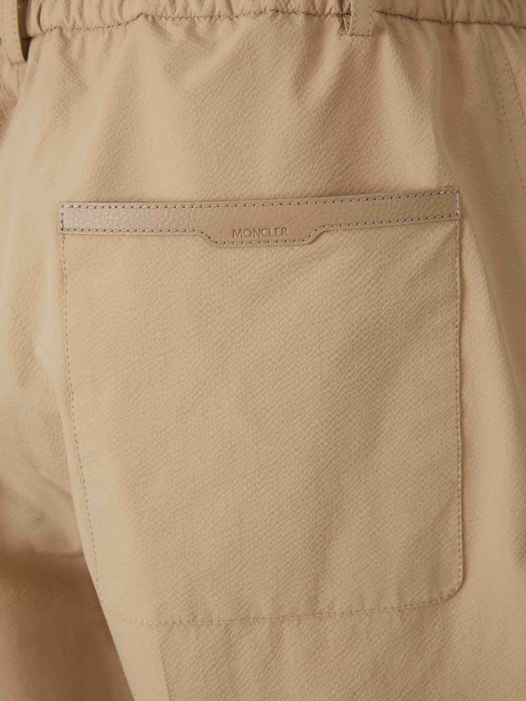 Seersucker Bermuda Shorts Moncler – Гарантія оригінальності – збільшений вид