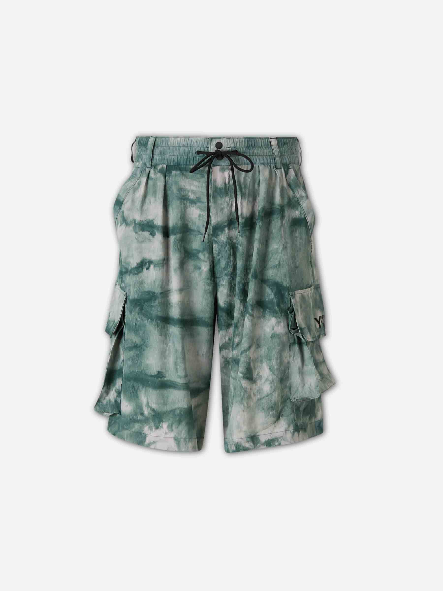 Oversized Nylon Bermuda Shorts Adidas – Гарантія оригінальності – боковий вид - ADIDAS