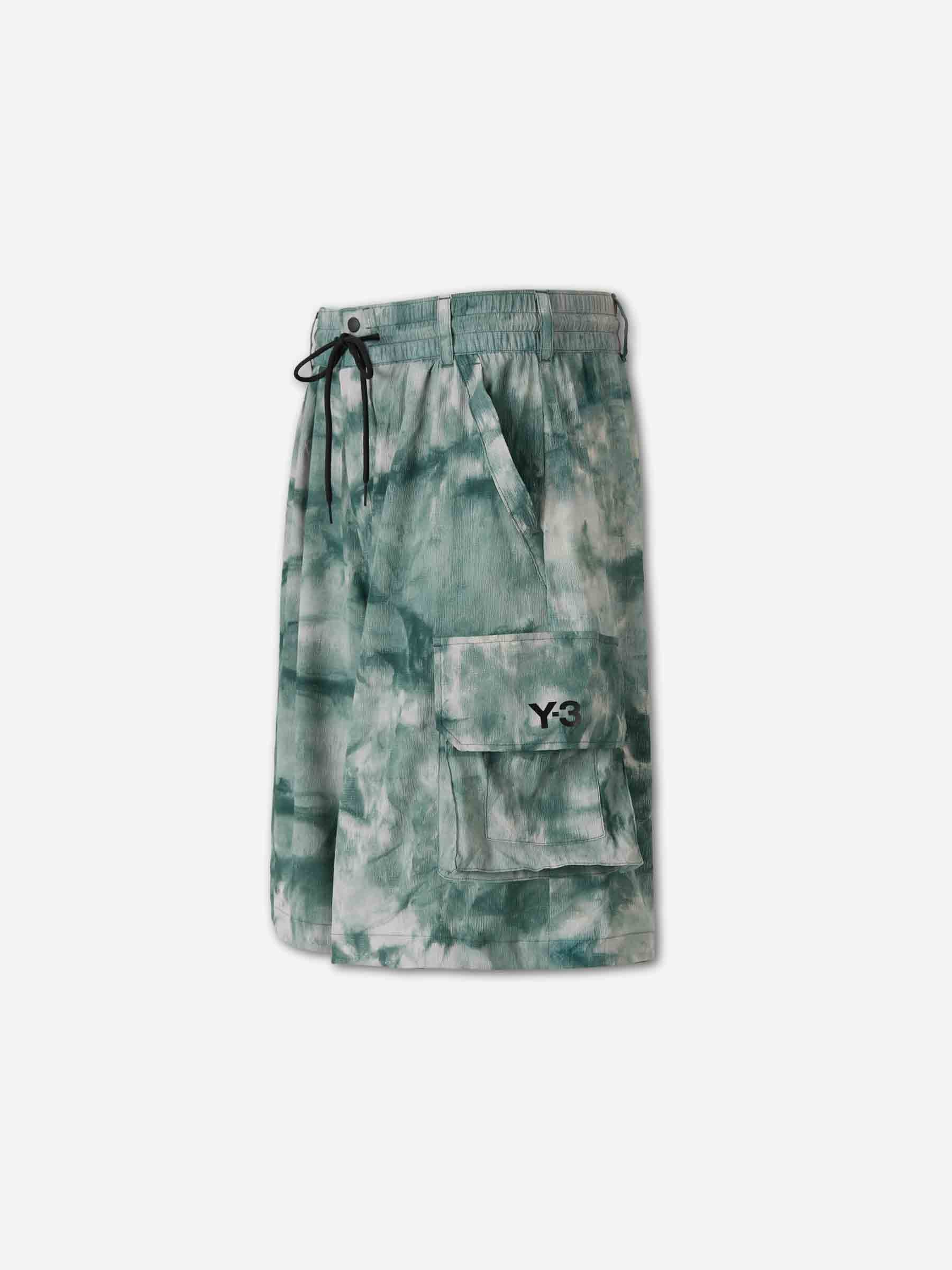 Oversized Nylon Bermuda Shorts Adidas – Гарантія оригінальності – вид ззаду - ADIDAS