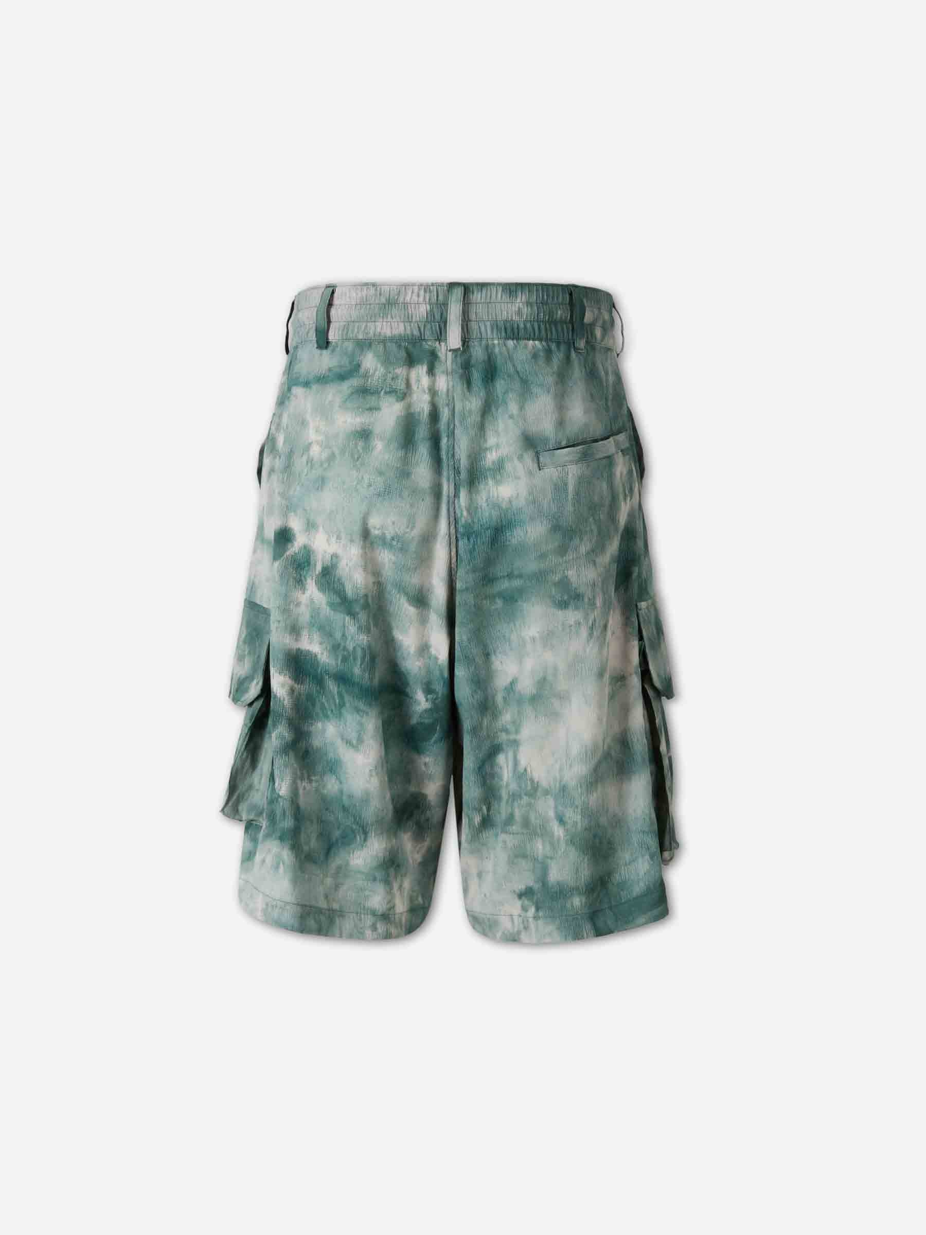 Oversized Nylon Bermuda Shorts Adidas – Гарантія оригінальності – детальний вид - ADIDAS