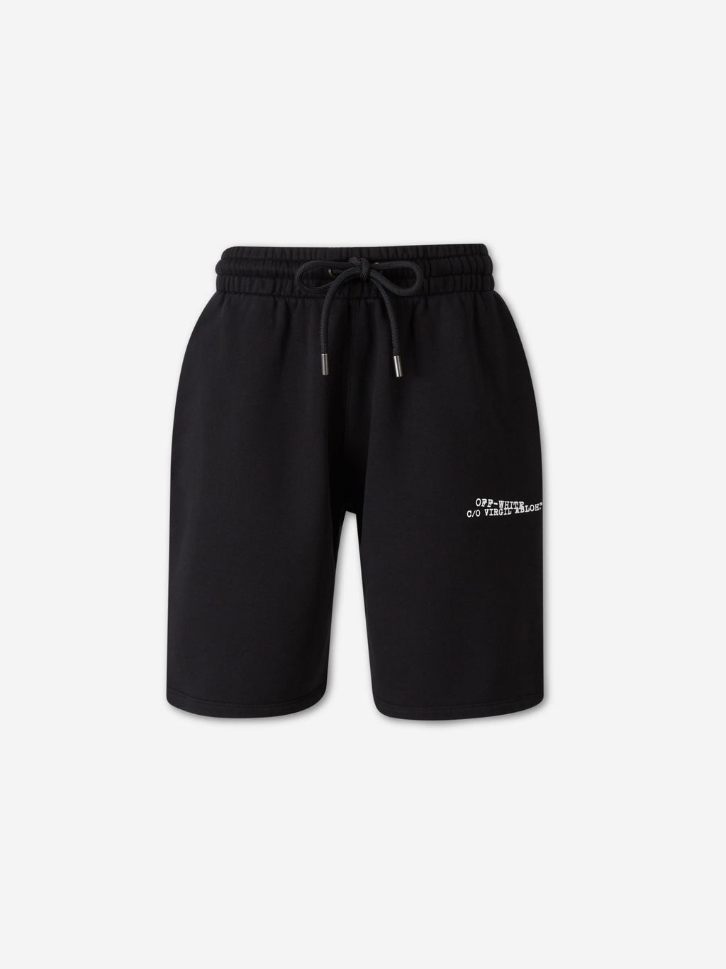Cotton Fleece Bermuda Shorts Off-white оригінал – Купити в Україні – боковий вид