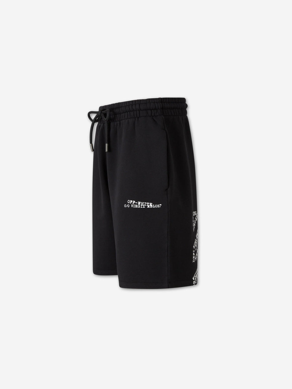 Cotton Fleece Bermuda Shorts Off-white оригінал – Купити в Україні – вид ззаду