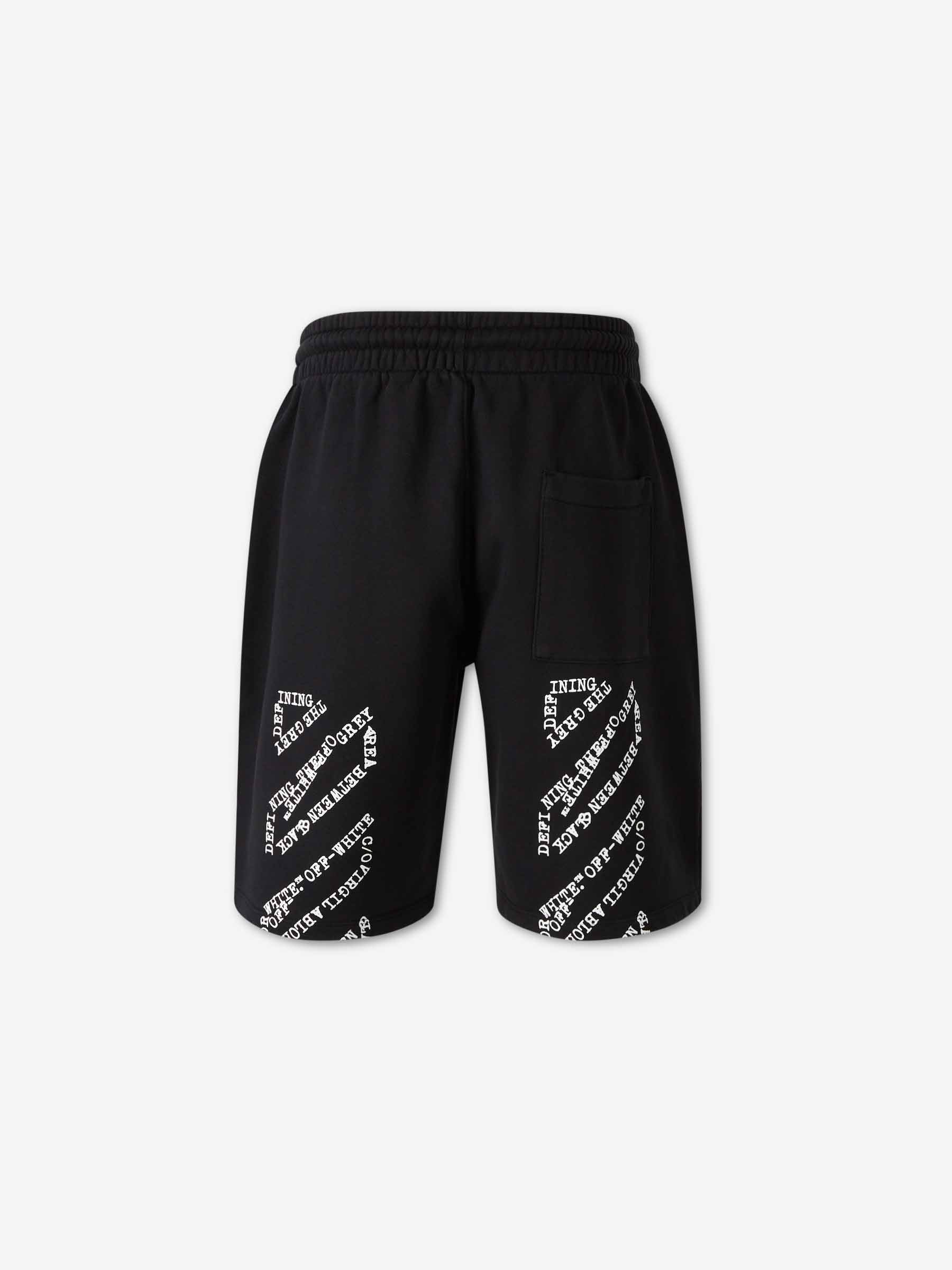 Cotton Fleece Bermuda Shorts Off-white оригінал – Купити в Україні – детальний вид