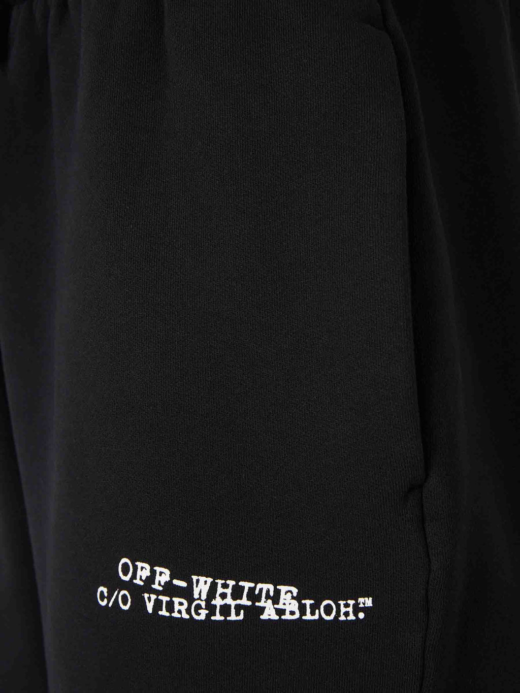 Cotton Fleece Bermuda Shorts Off-white оригінал – Купити в Україні – збільшений вид