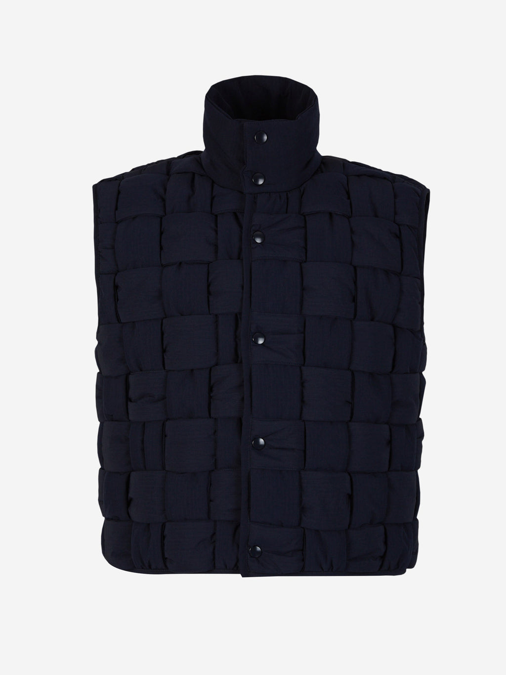 Intrecciato Vest Bottega veneta оригінал – Купити в Україні – боковий вид